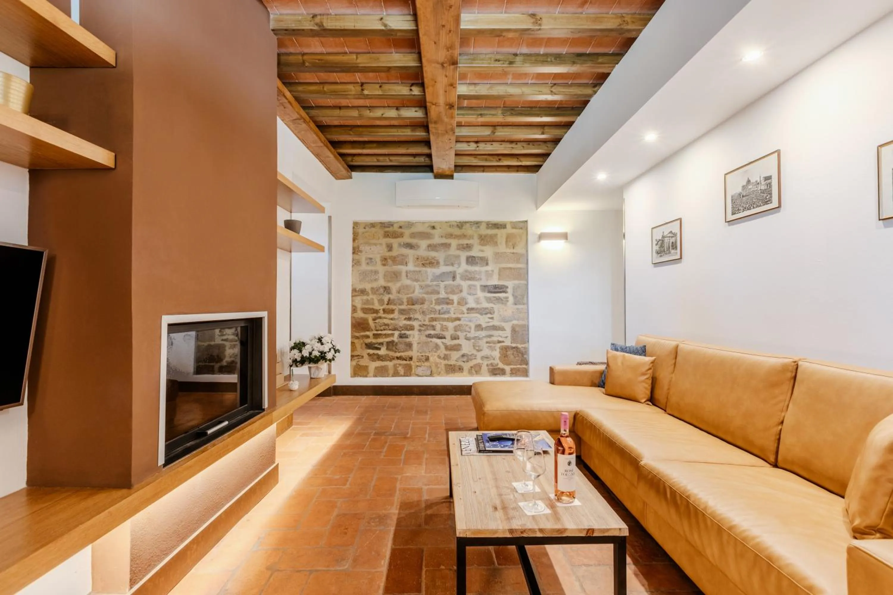 Living room in Villa Tolomei Hotel & Resort