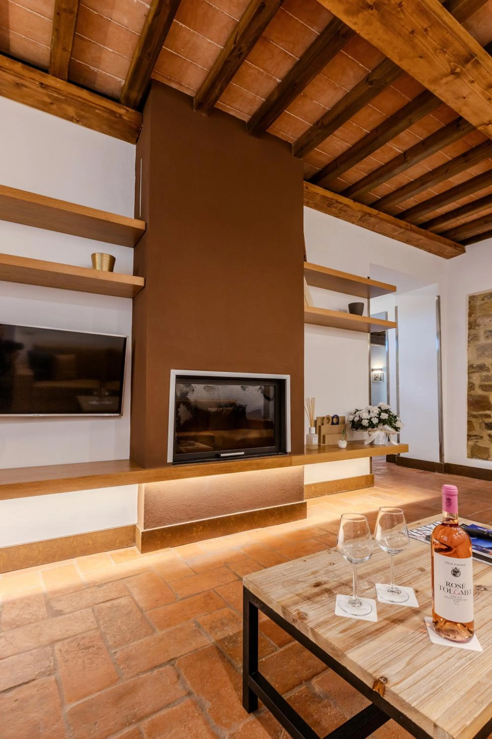 Living room in Villa Tolomei Hotel & Resort