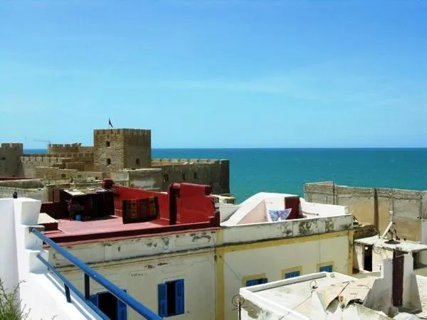 Balcony/Terrace in Riad Le Cheval Blanc