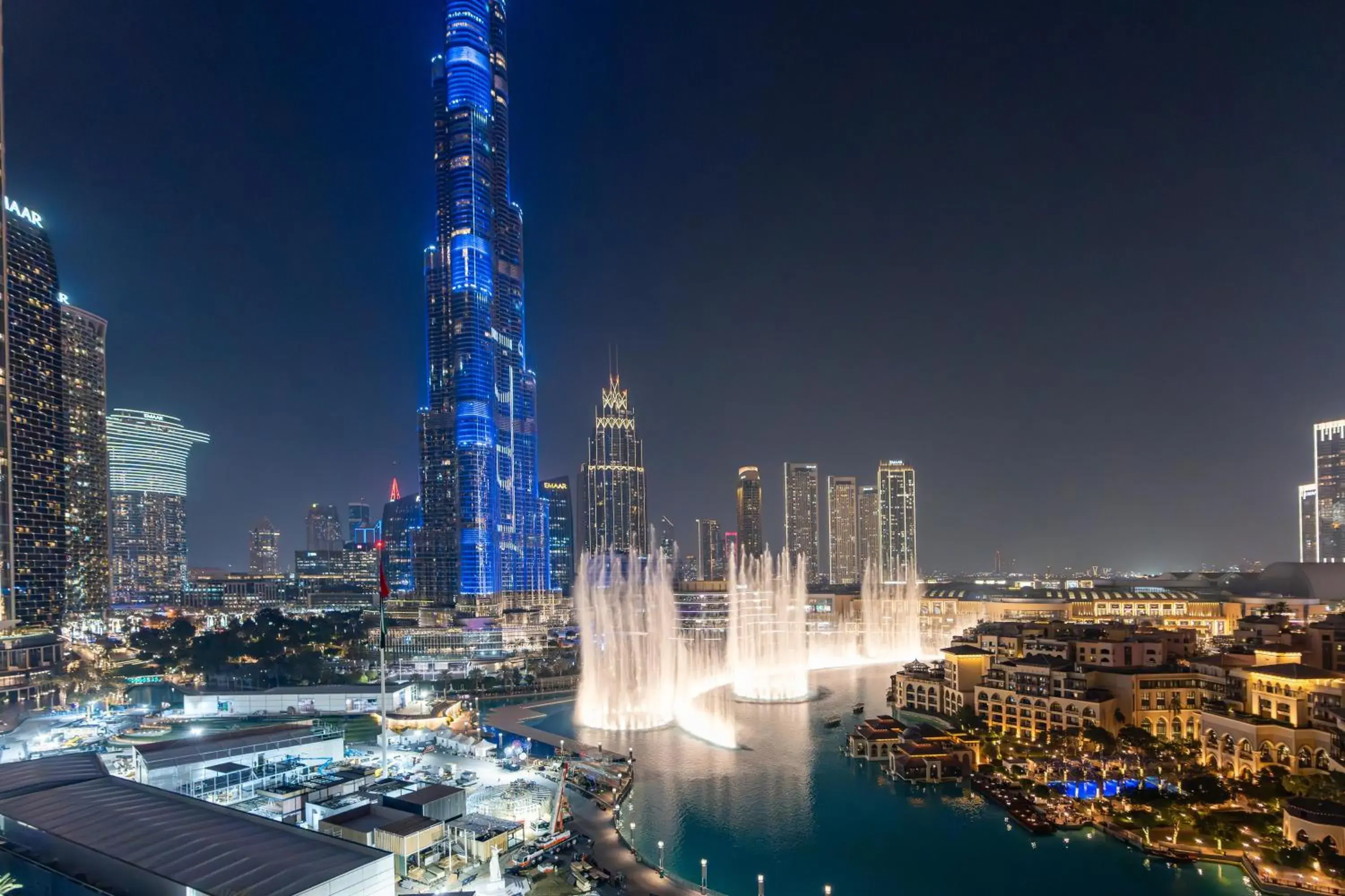 Three Bedrooms With Full Burj Khalifa and fountains View - Natasha Rox Design in Westminster Burj Residences Three Bedrooms With Full Burj Khalifa and fountains View - Natasha Rox Design in Westminster Burj Residences