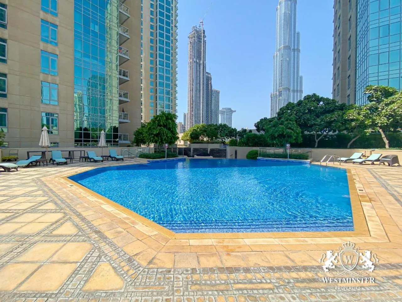 Swimming pool in Westminster Burj Residences