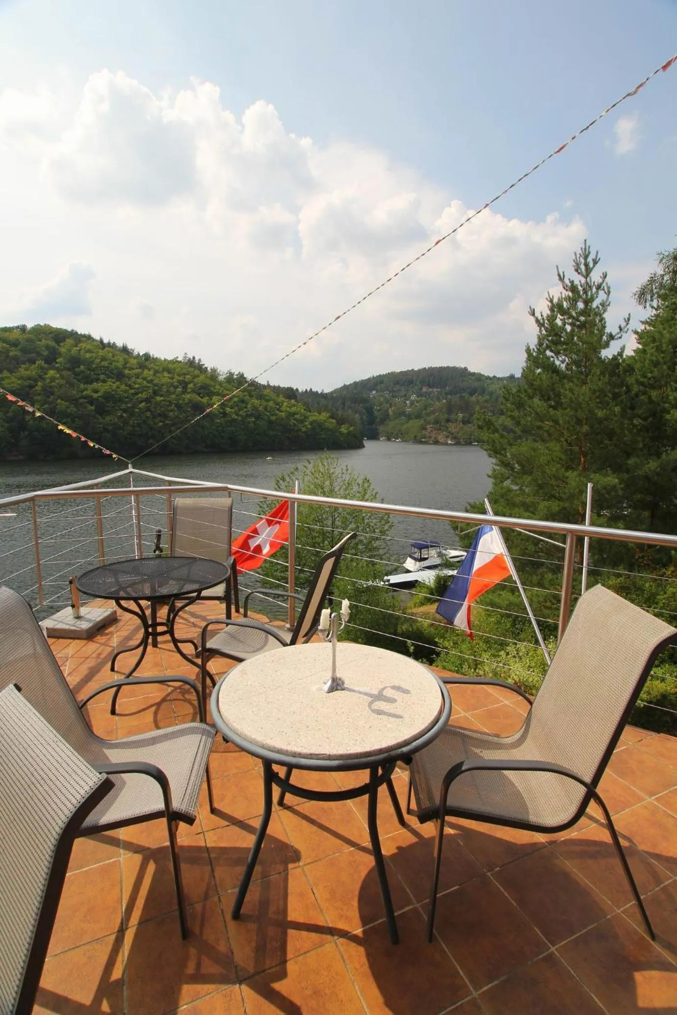 Balcony/Terrace in Hotel Laguna Slapy