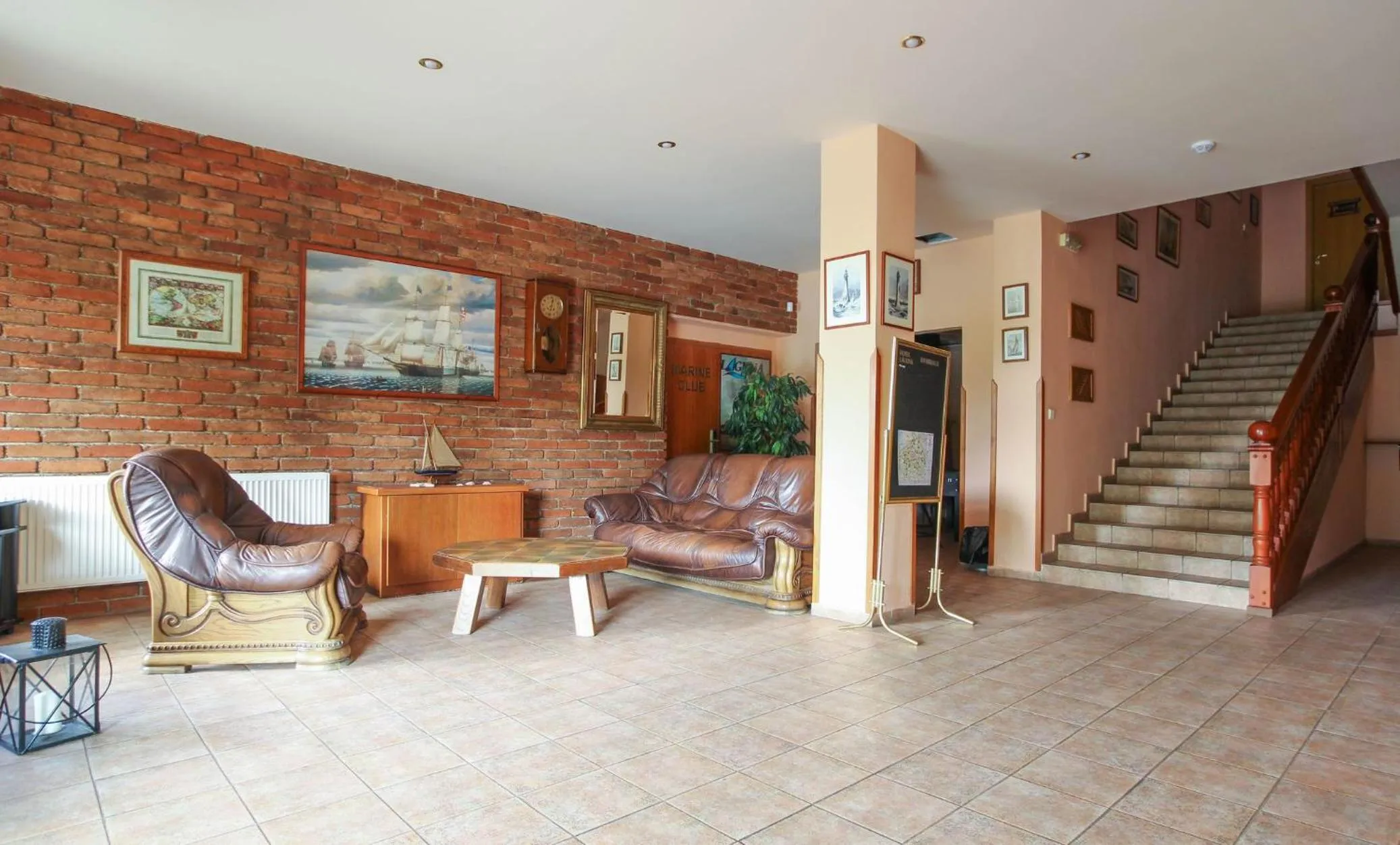 Lobby or reception in Hotel Laguna Slapy