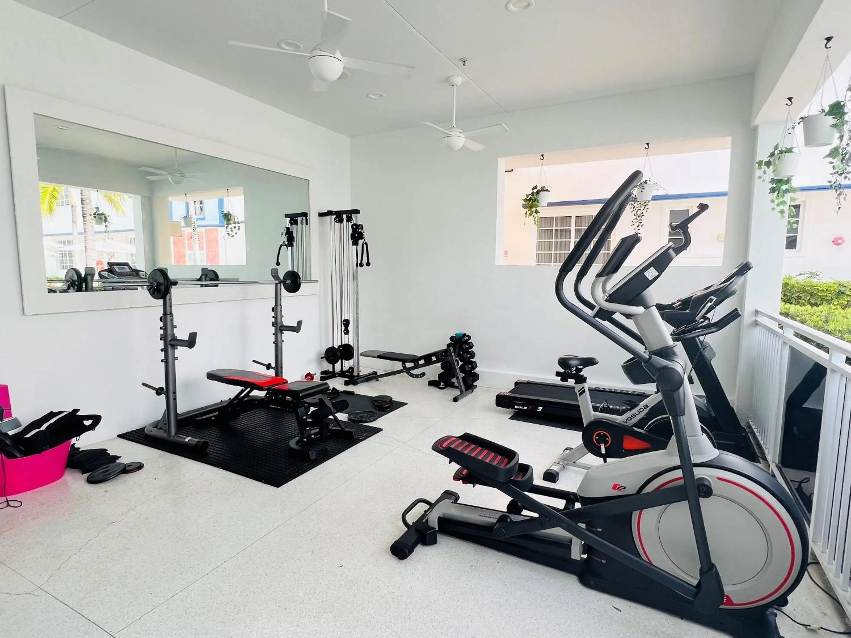 Fitness centre/facilities in Pestana South Beach Hotel