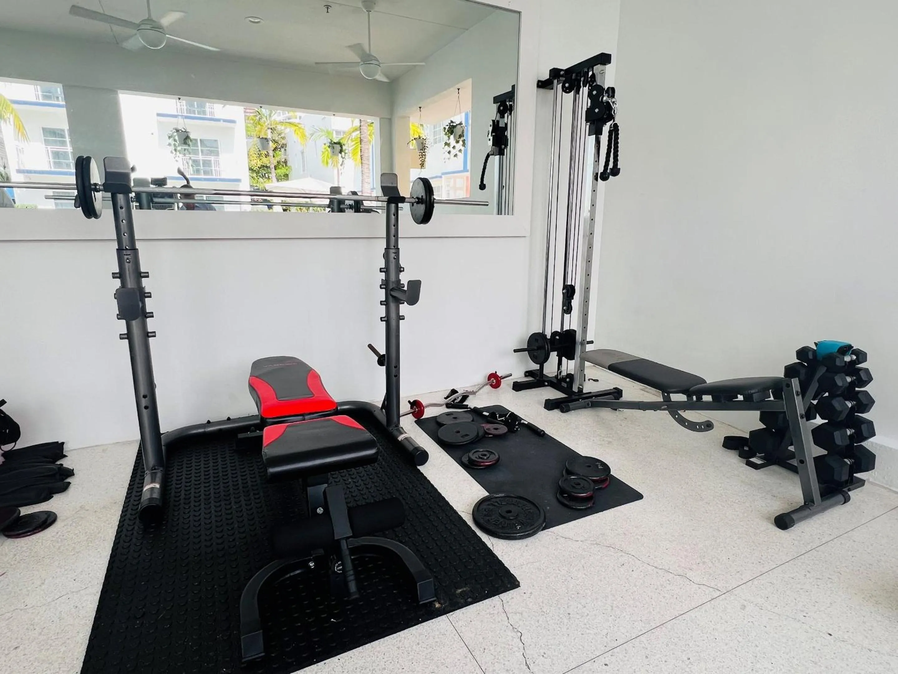 Fitness centre/facilities in Pestana South Beach Hotel