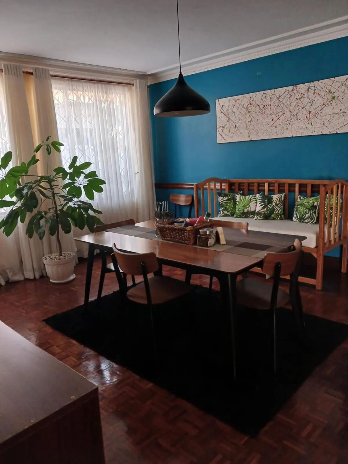 Seating area in Annodas Homes Milimani Kisumu