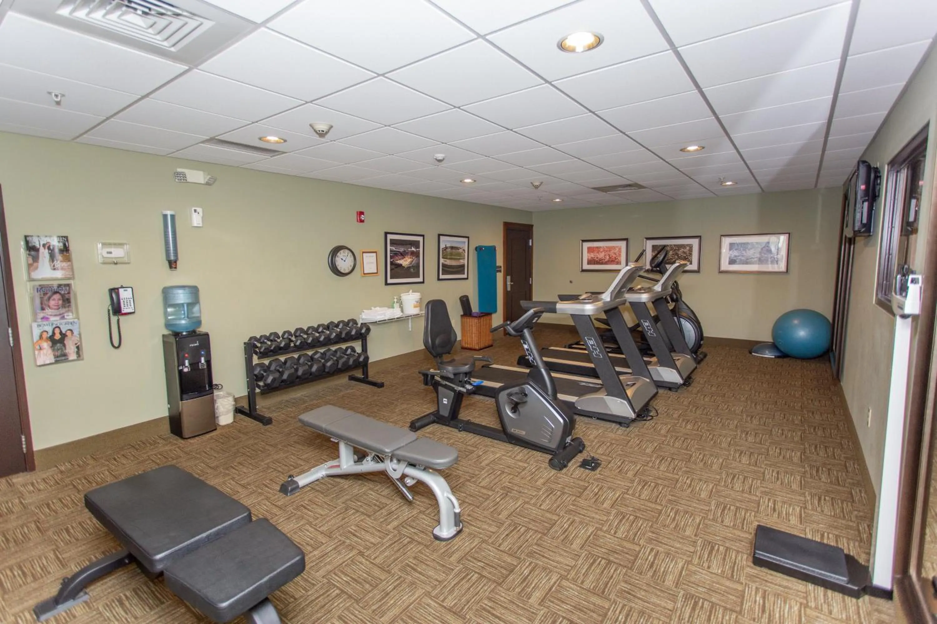 Fitness centre/facilities in Staybridge Suites Bowling Green by IHG