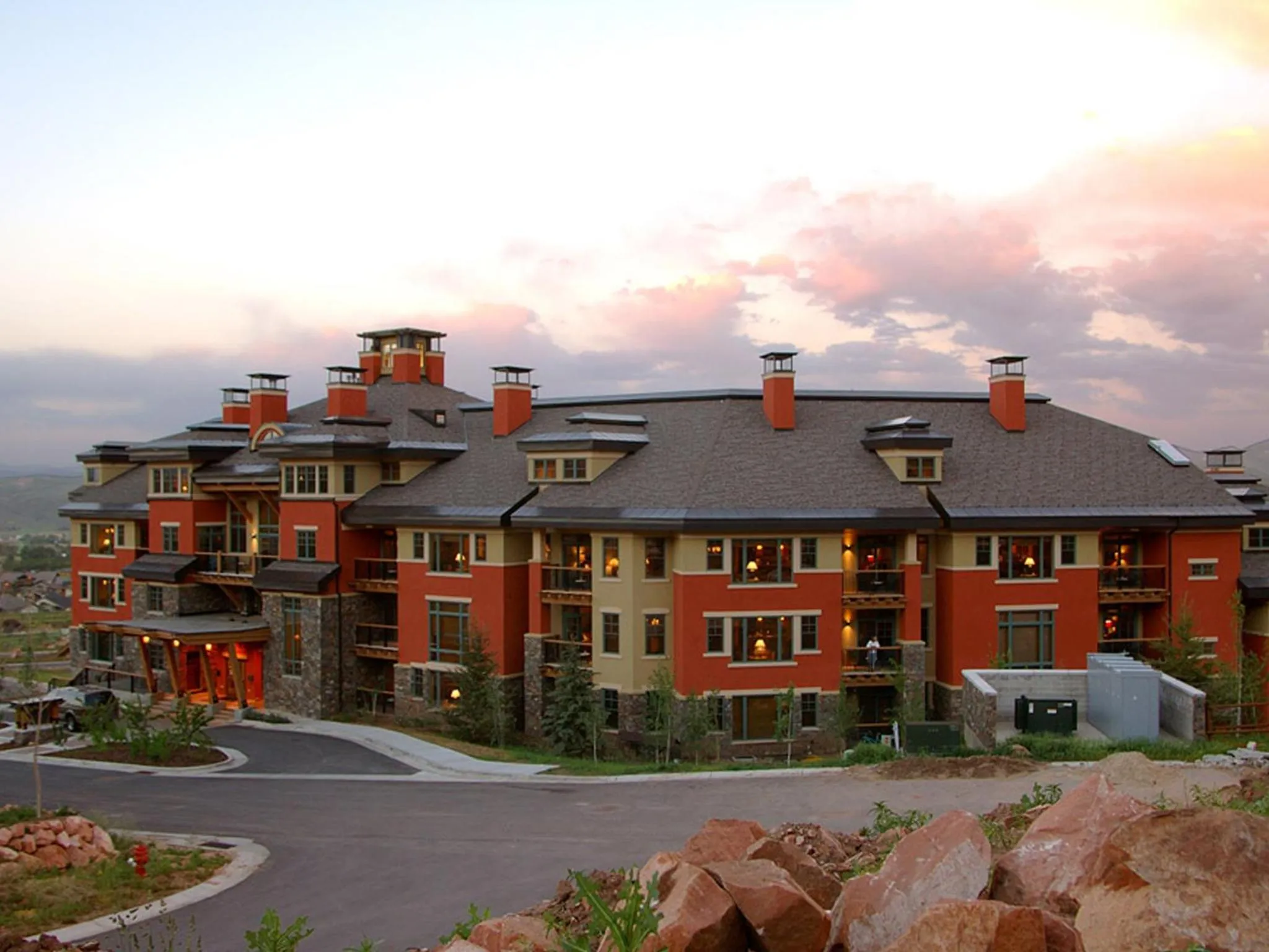 Property building in Raintree's The Miners Club Park City