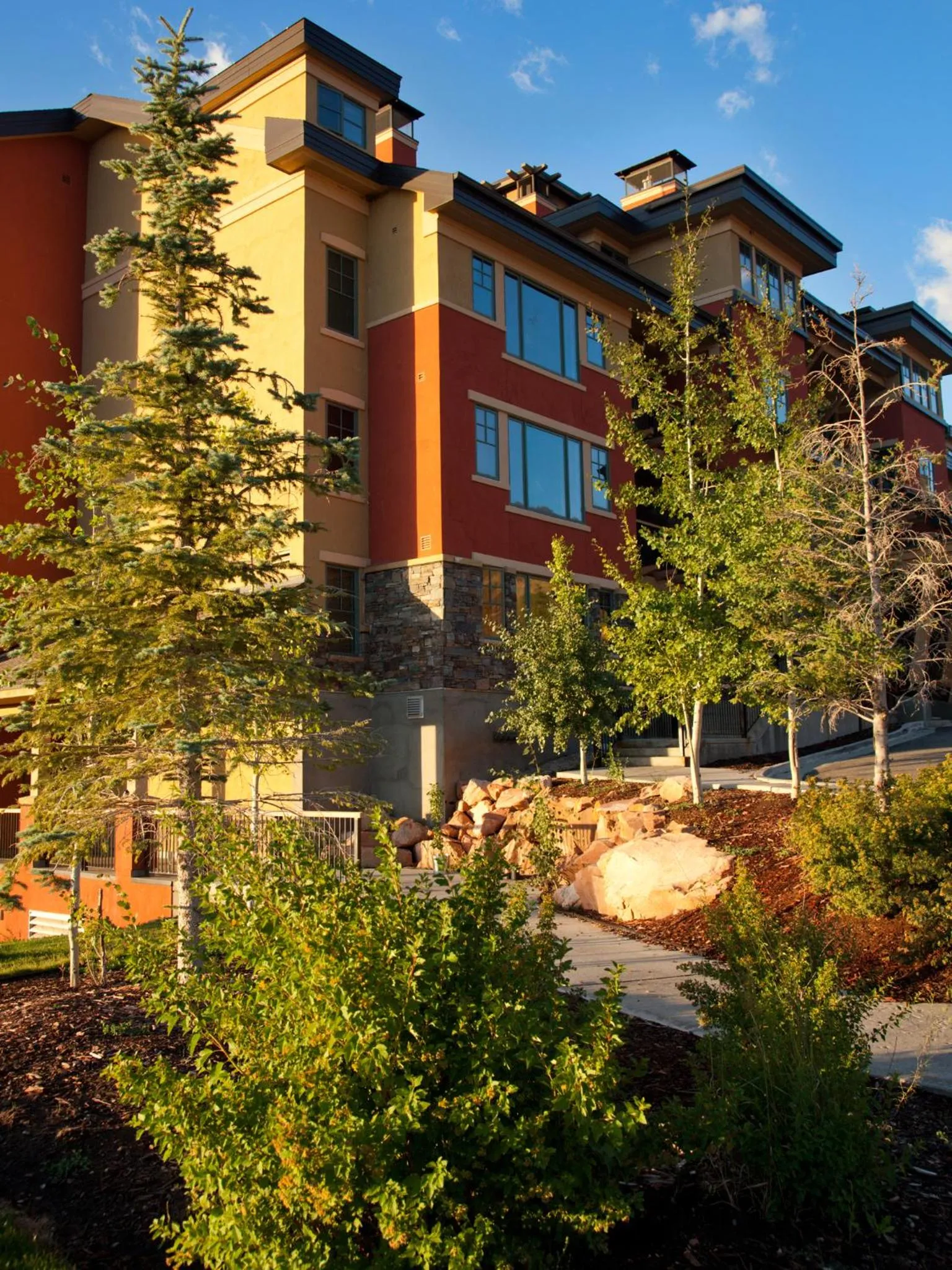 Property building in Raintree's The Miners Club Park City