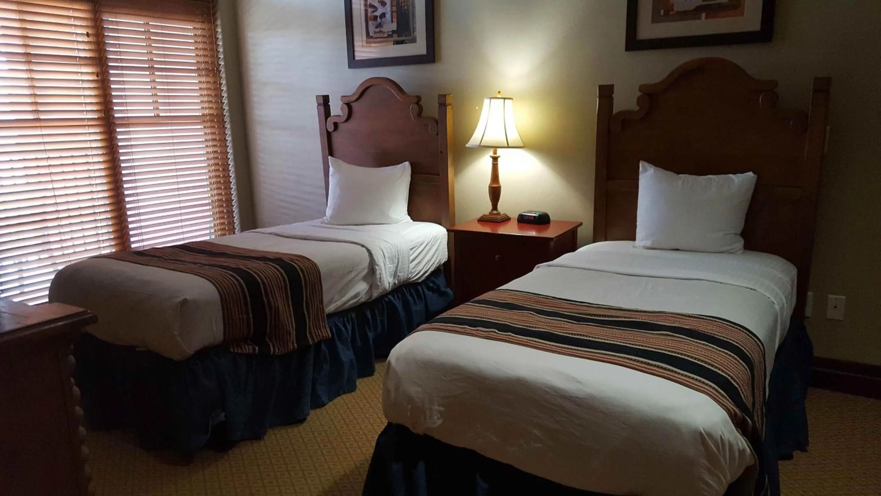 Bed in Raintree's The Miners Club Park City