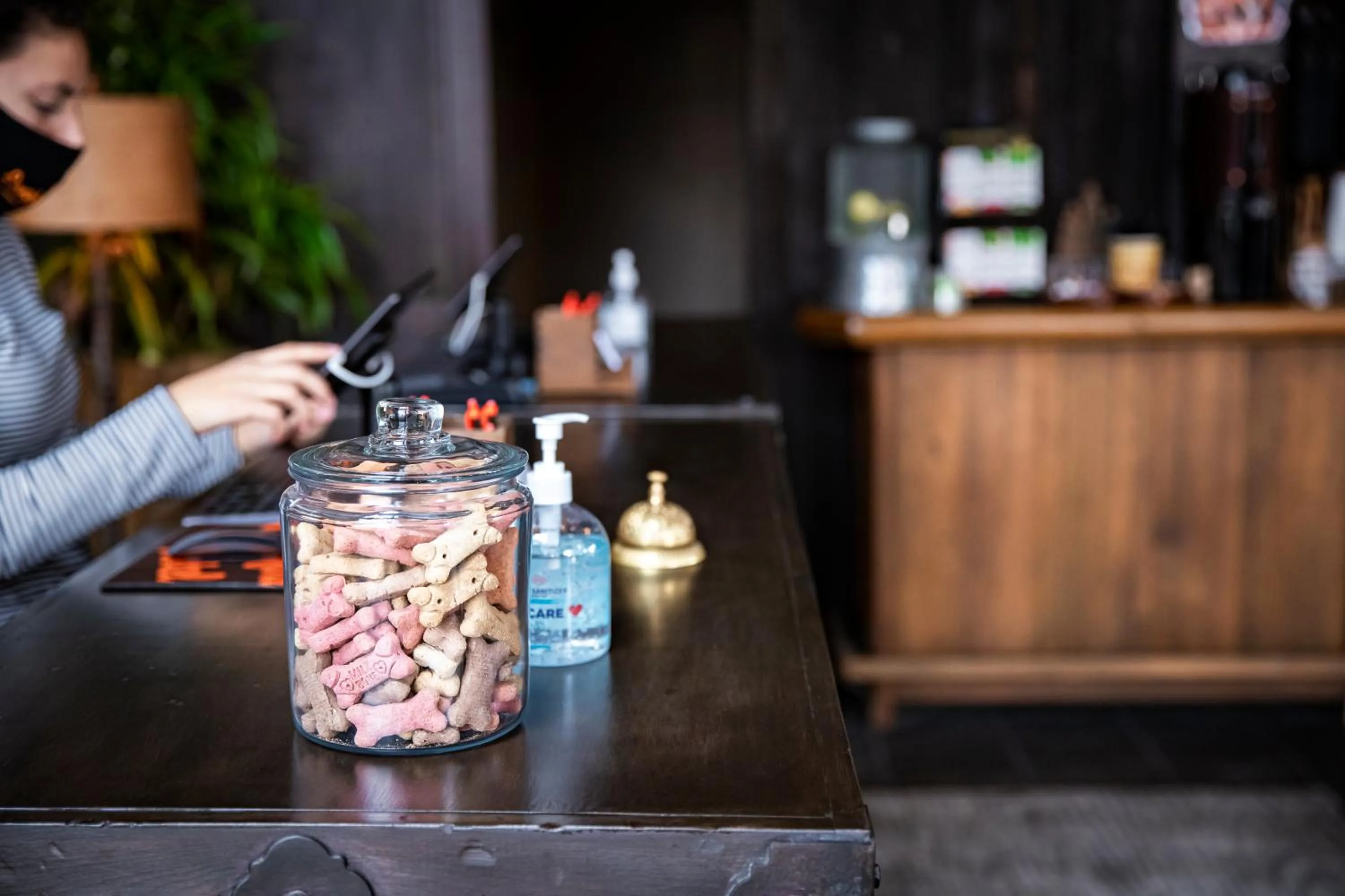 Lobby or reception in Campfire Hotel
