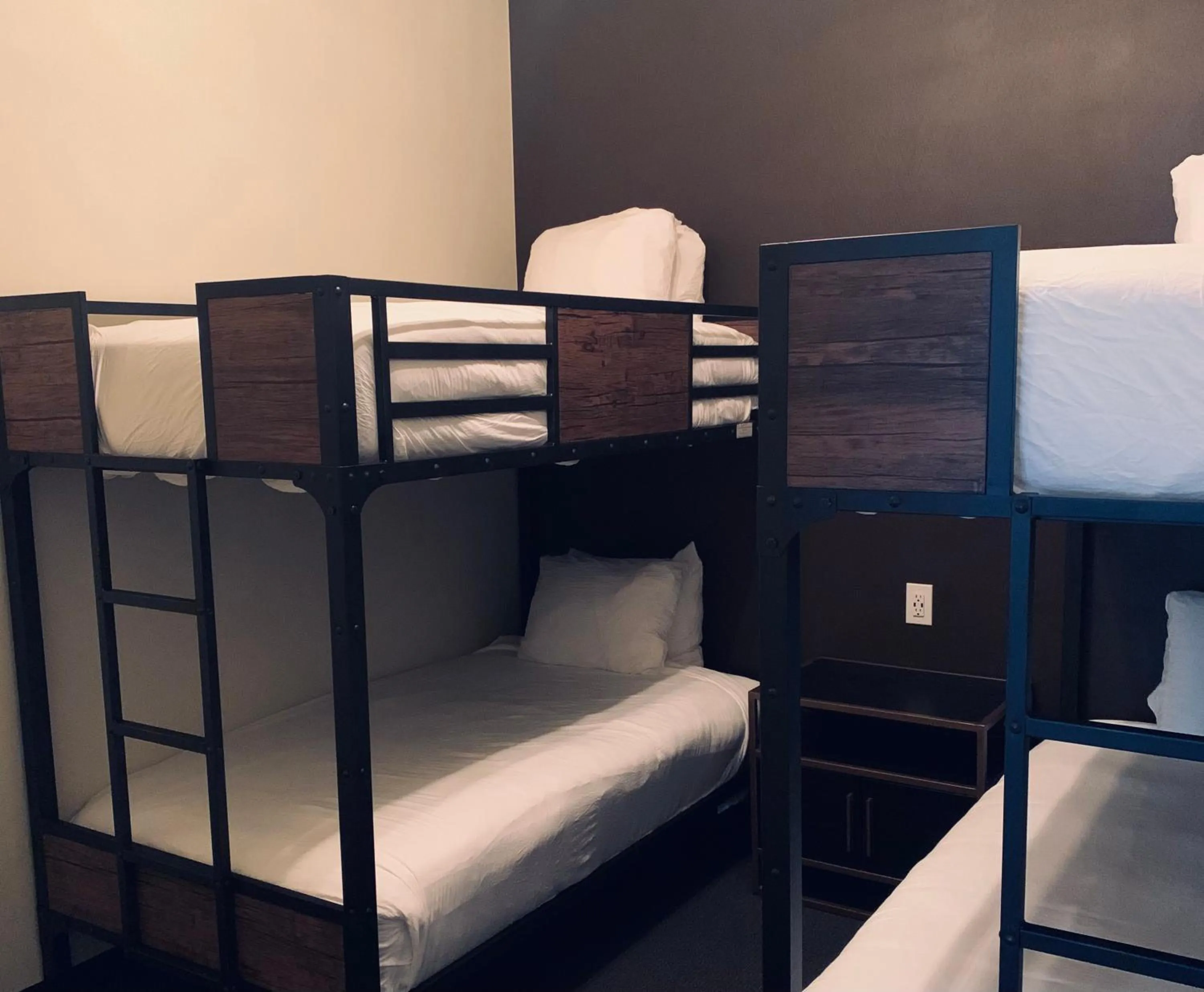 bunk bed, Bed in Campfire Hotel