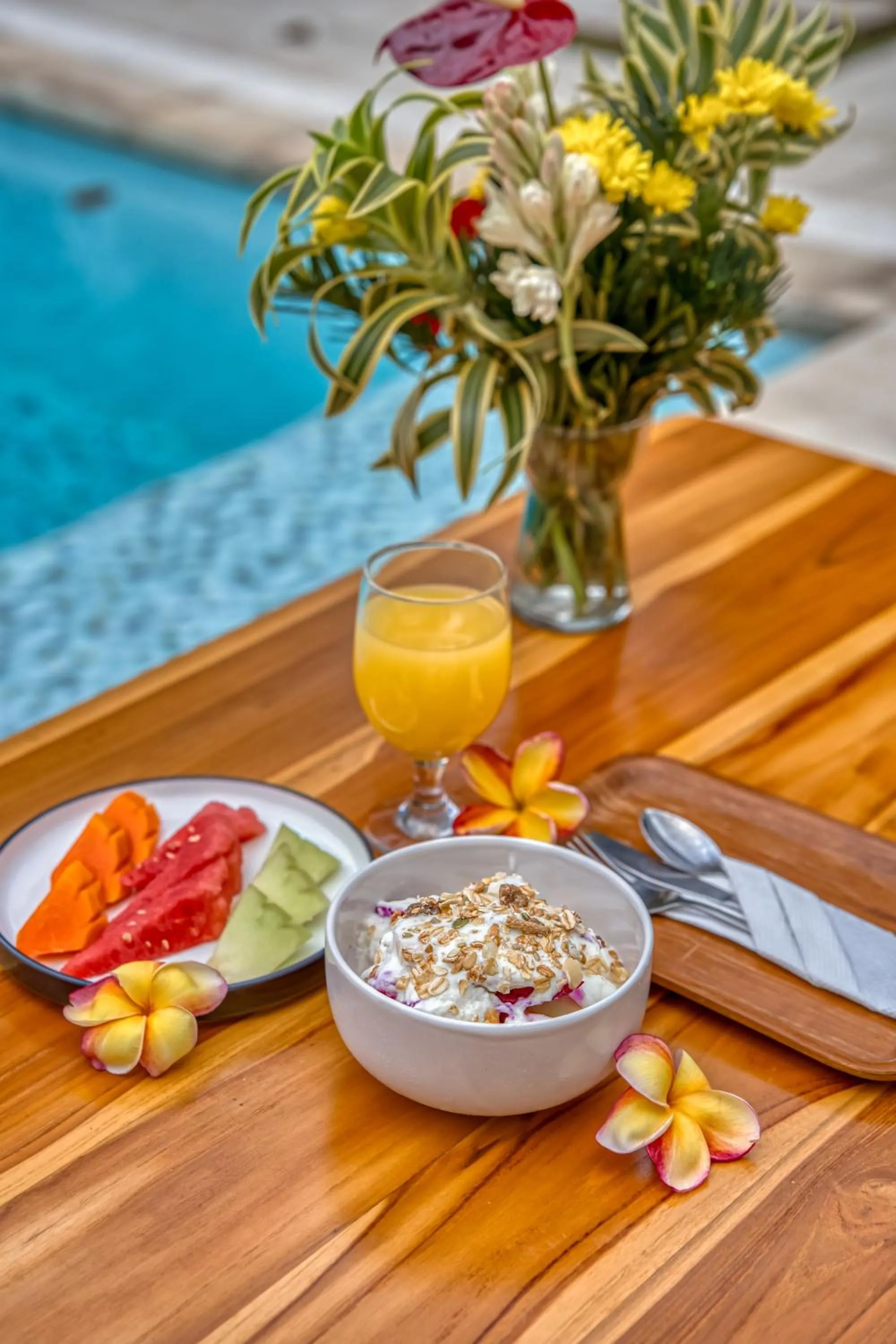 Breakfast in Cipta Hotel Uluwatu