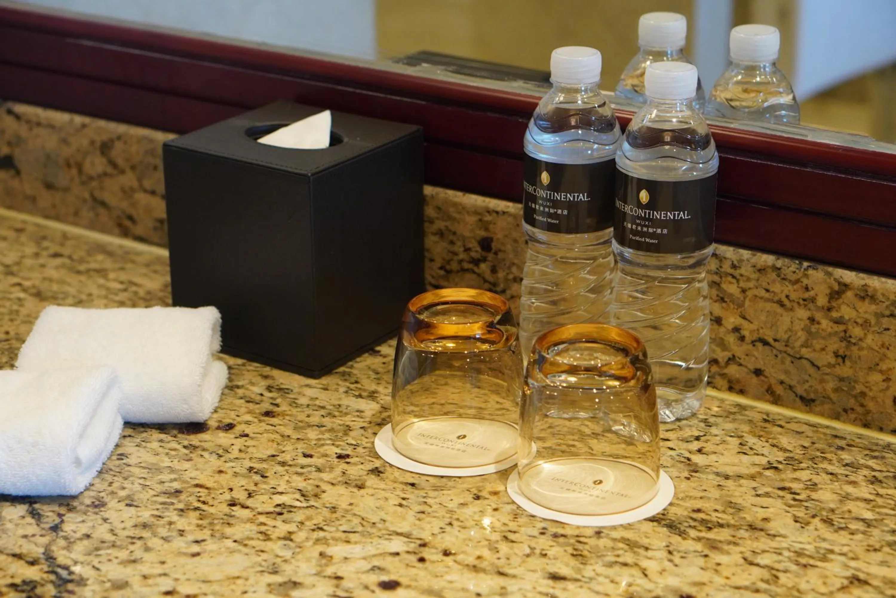 towels in InterContinental Wuxi by IHG