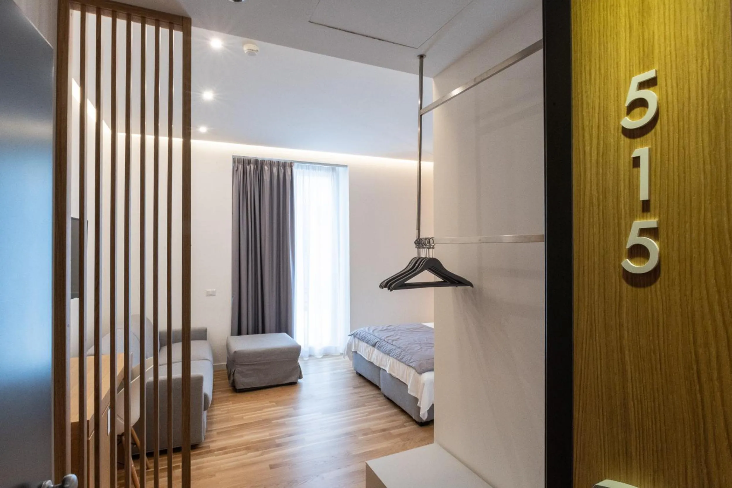 Living room, Bed in Concept Terrace Hotel