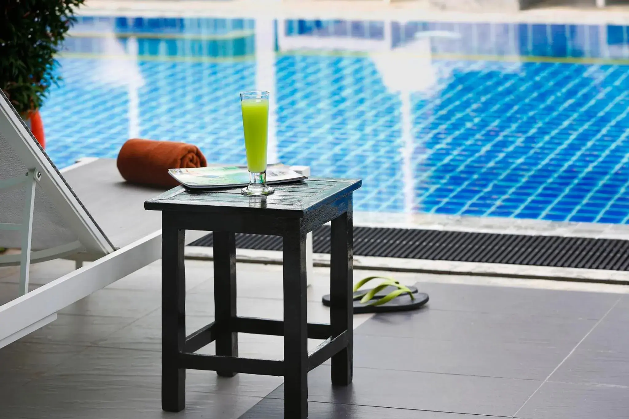 Swimming pool in The Palmery Resort Swimming pool in The Palmery Resort