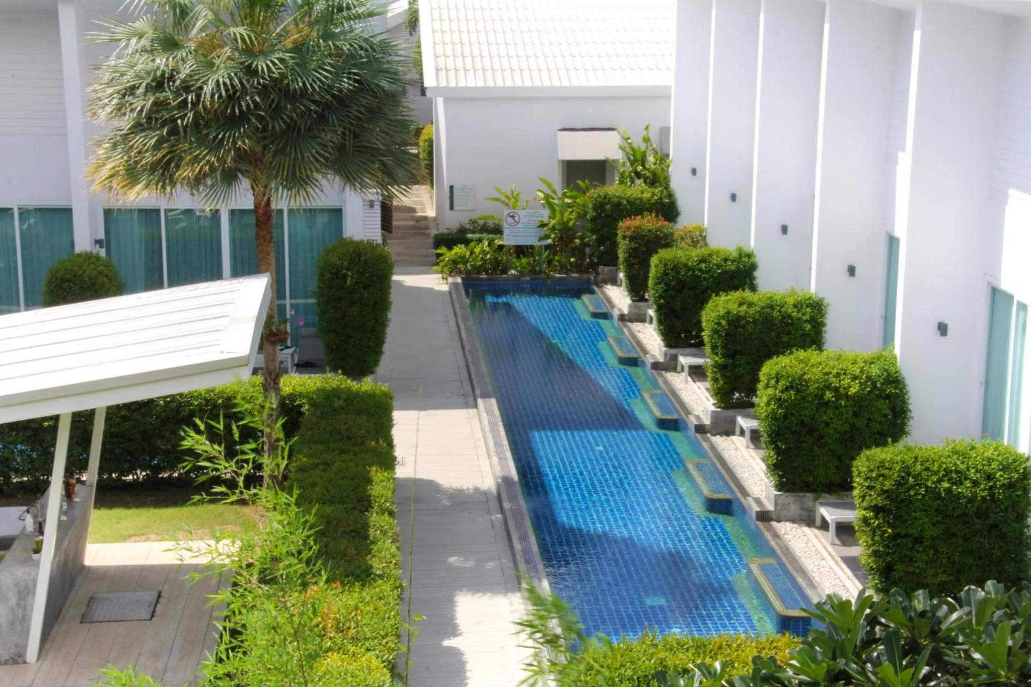 Bird's eye view in The Palmery Resort