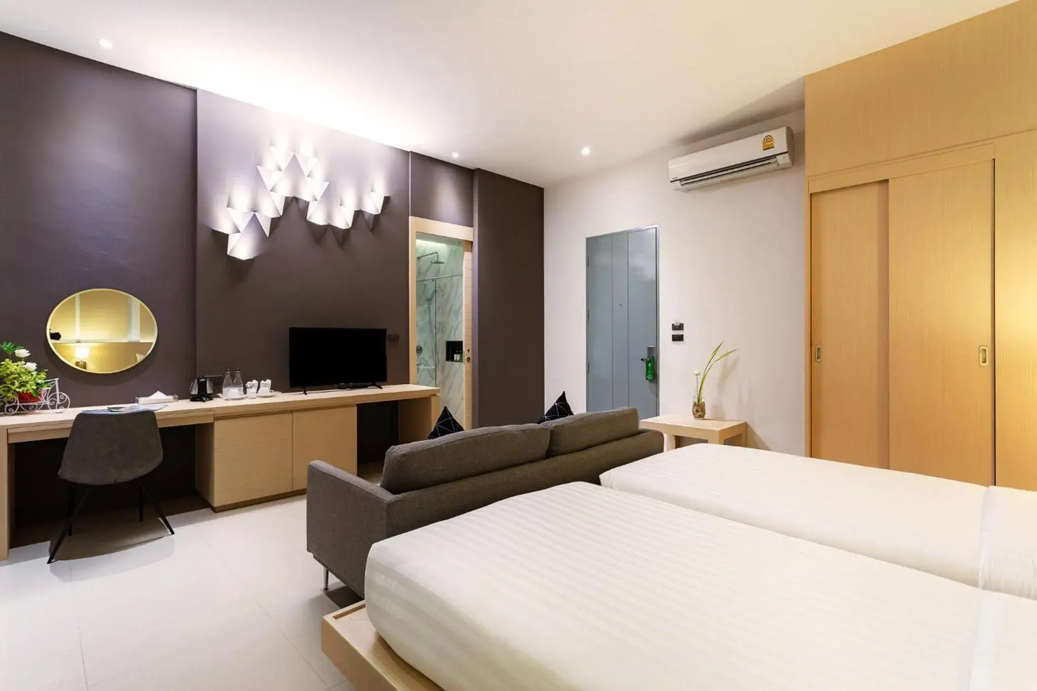 Bed in The Palmery Resort Bed in The Palmery Resort