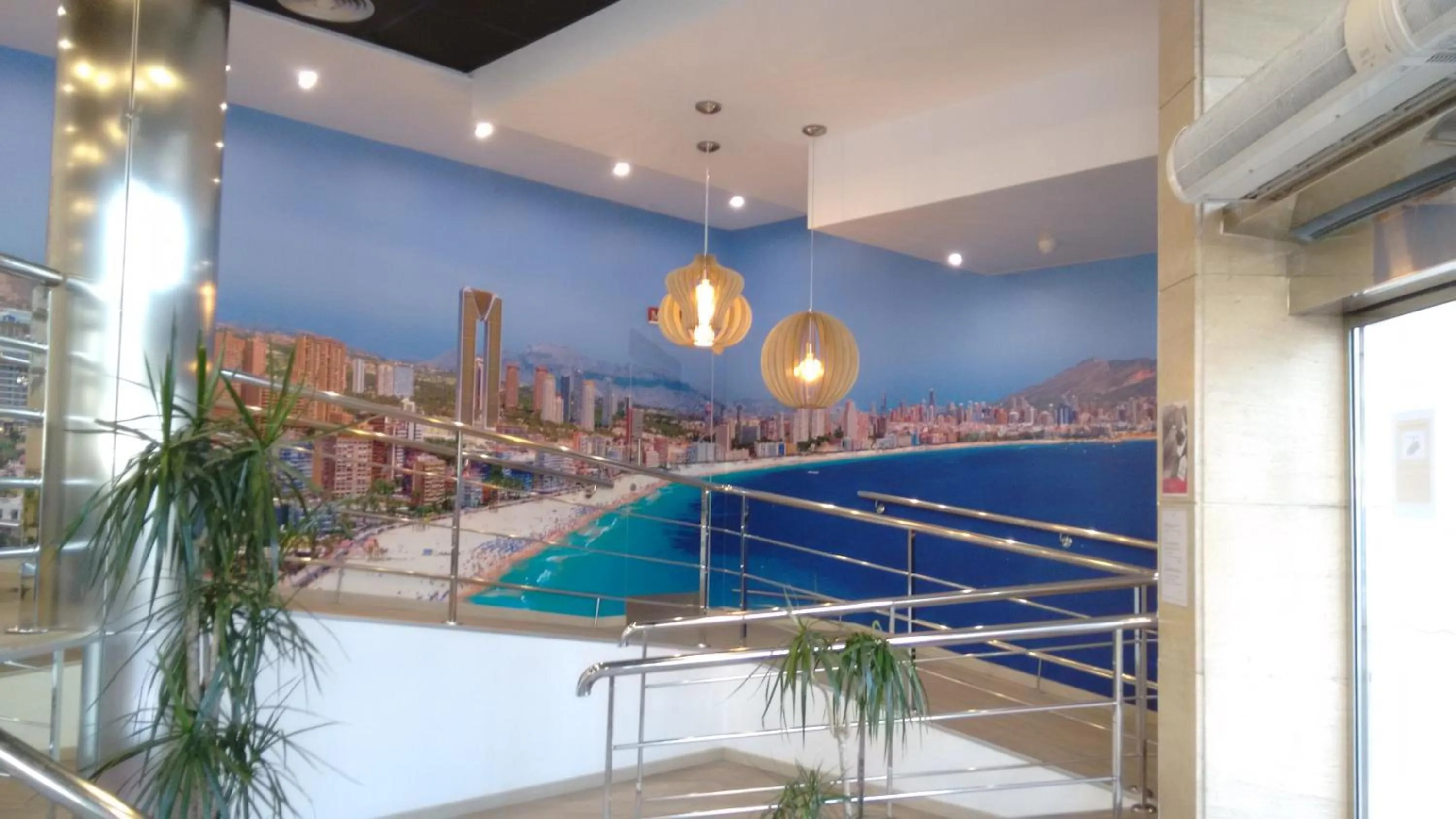 Lobby or reception in Hotel Montemar