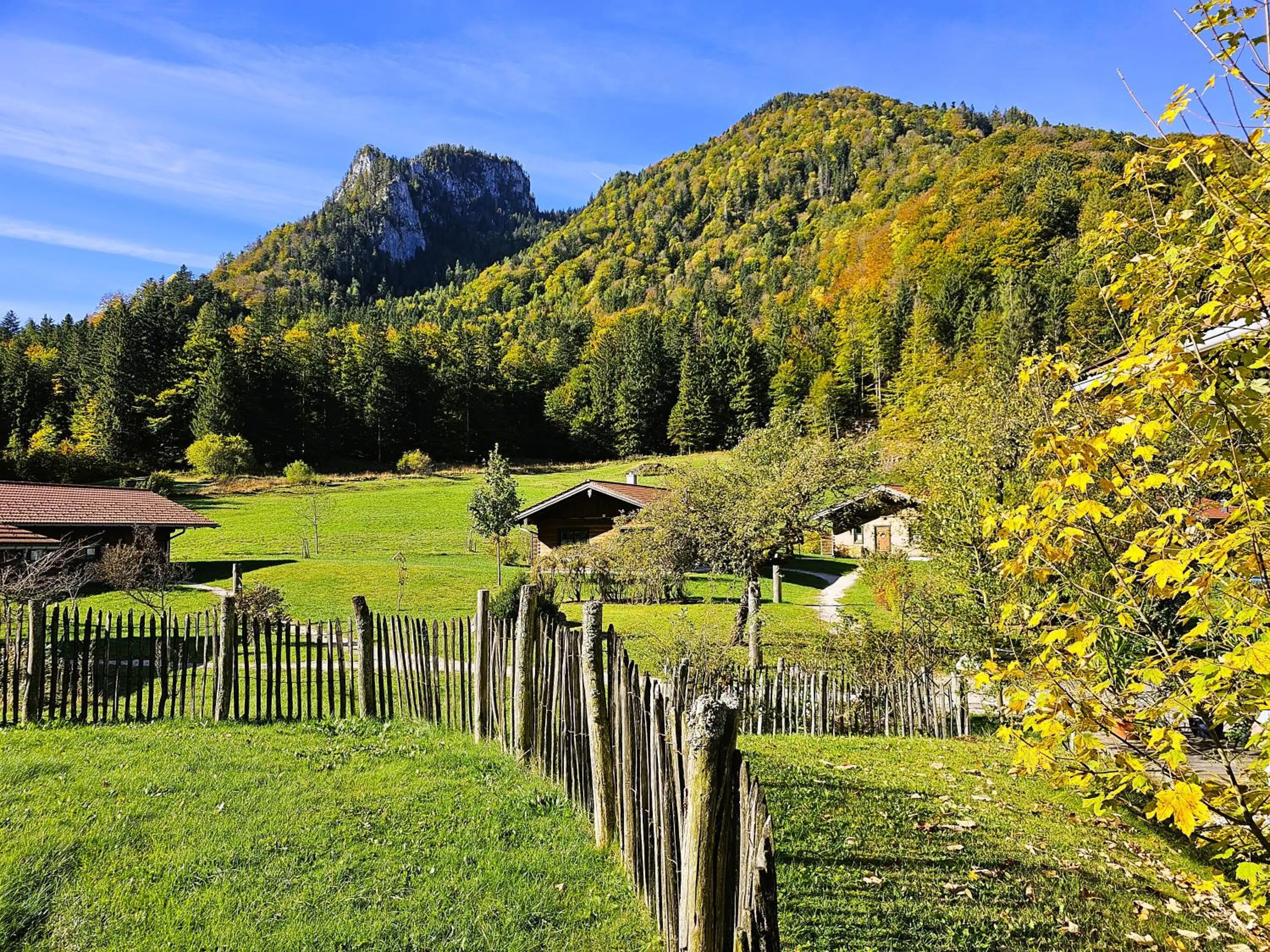 Natural landscape in Chalets & Apartments Beim Waicher zwischen Salzburg und Chiemsee