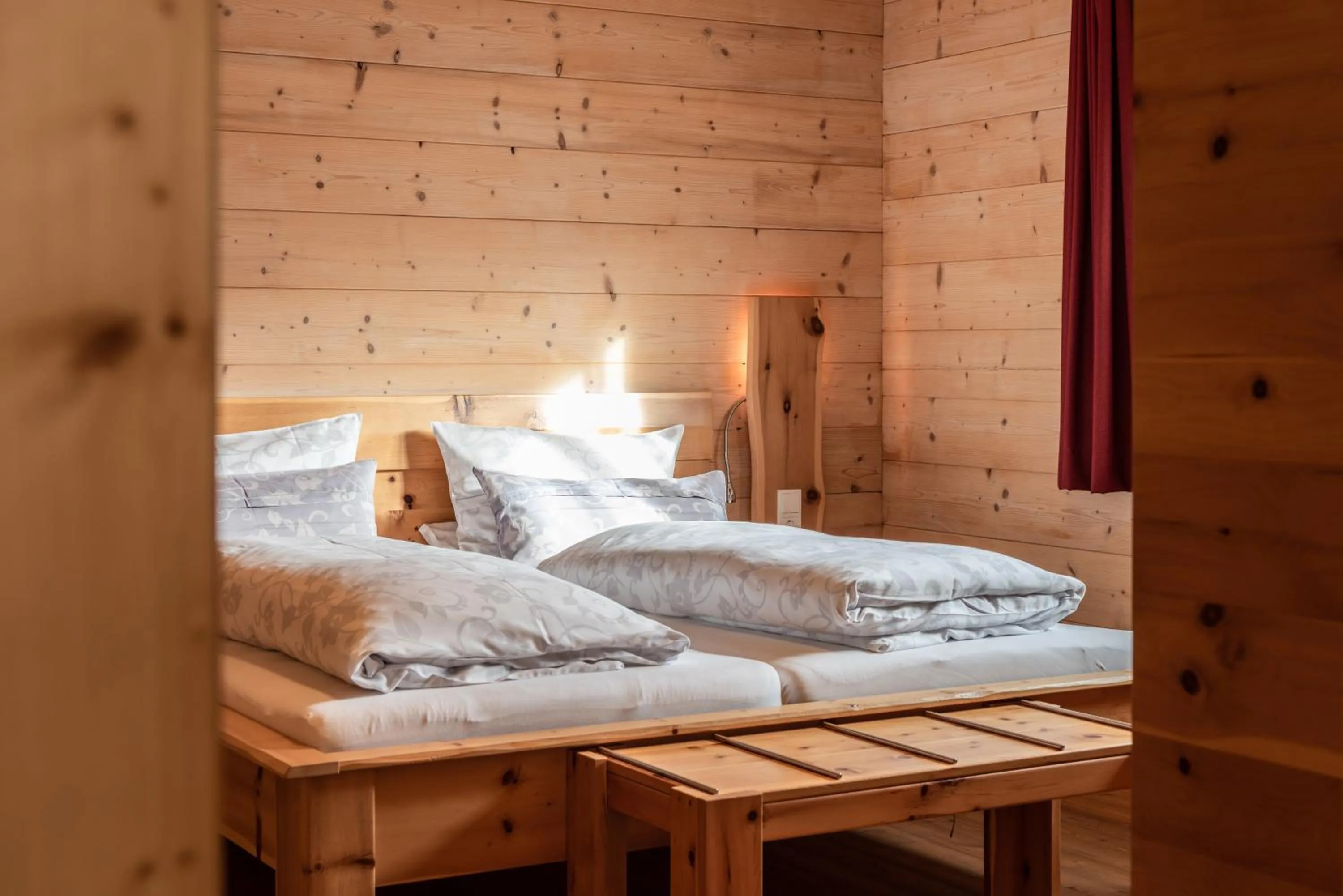 Bedroom, Bed in Chalets & Apartments Beim Waicher zwischen Salzburg und Chiemsee