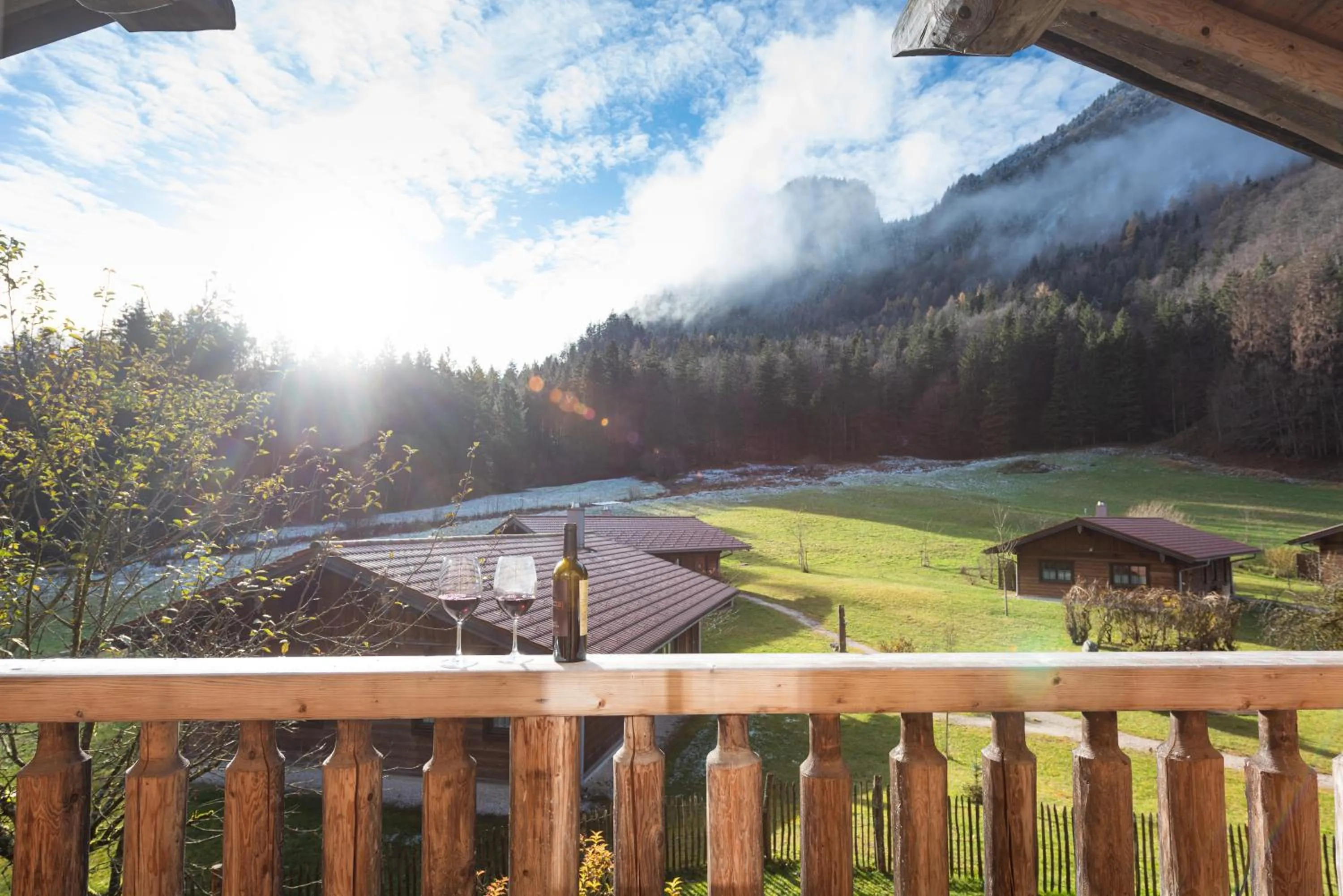 View (from property/room) in Chalets & Apartments Beim Waicher zwischen Salzburg und Chiemsee