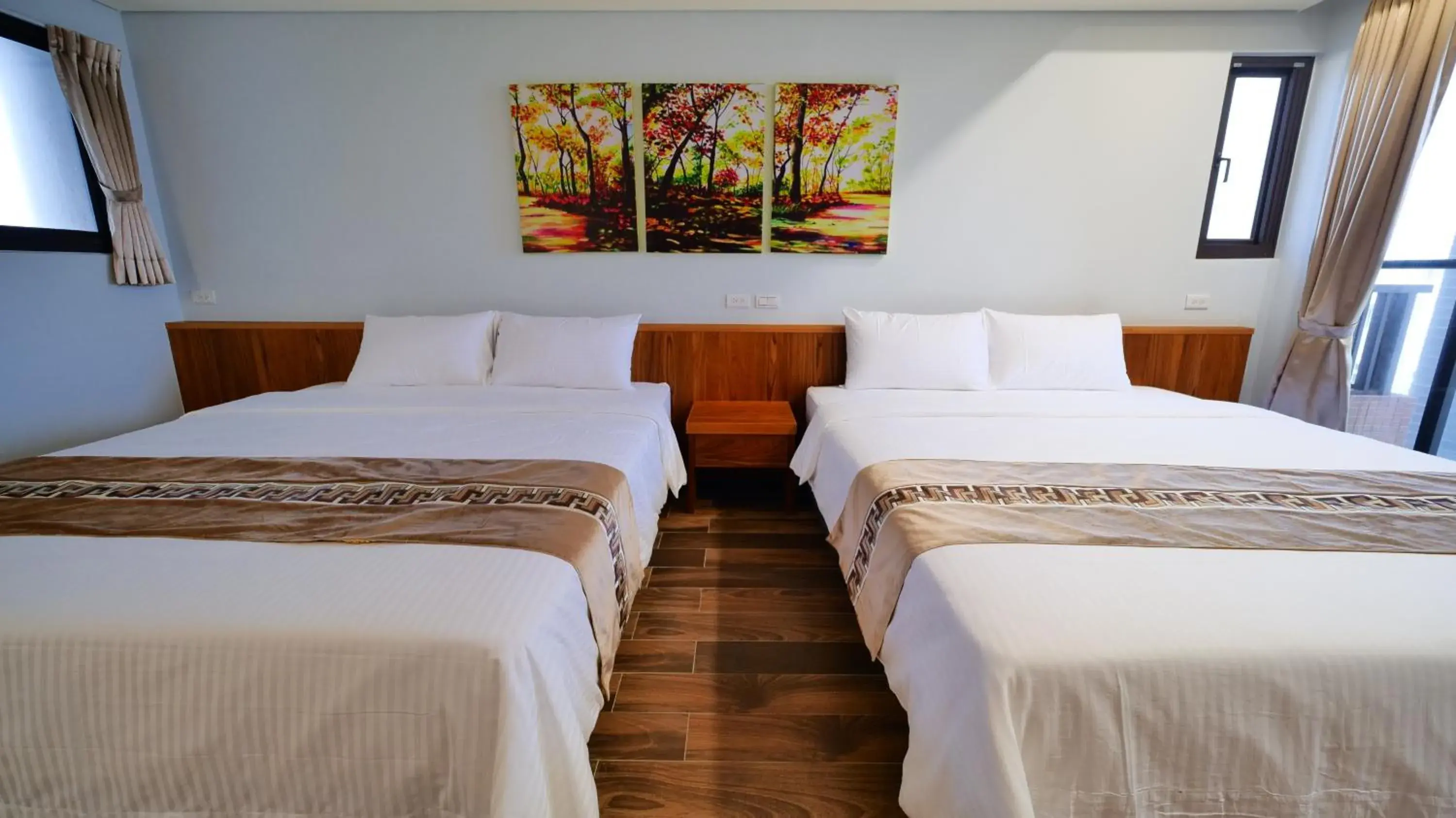 Bed in Apause Hotel Bed in Apause Hotel