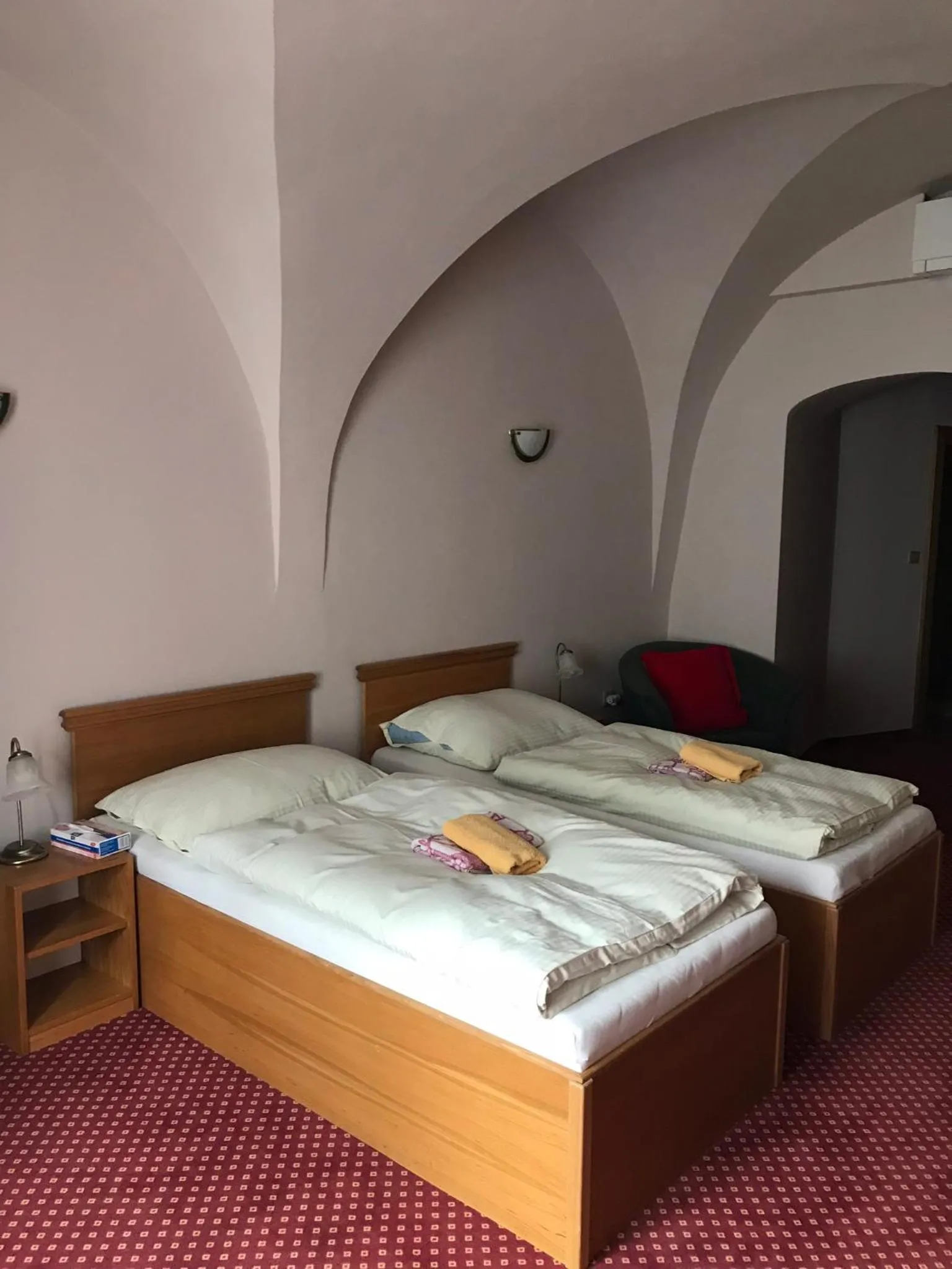 Bed in Hotel U Zlateho Andela