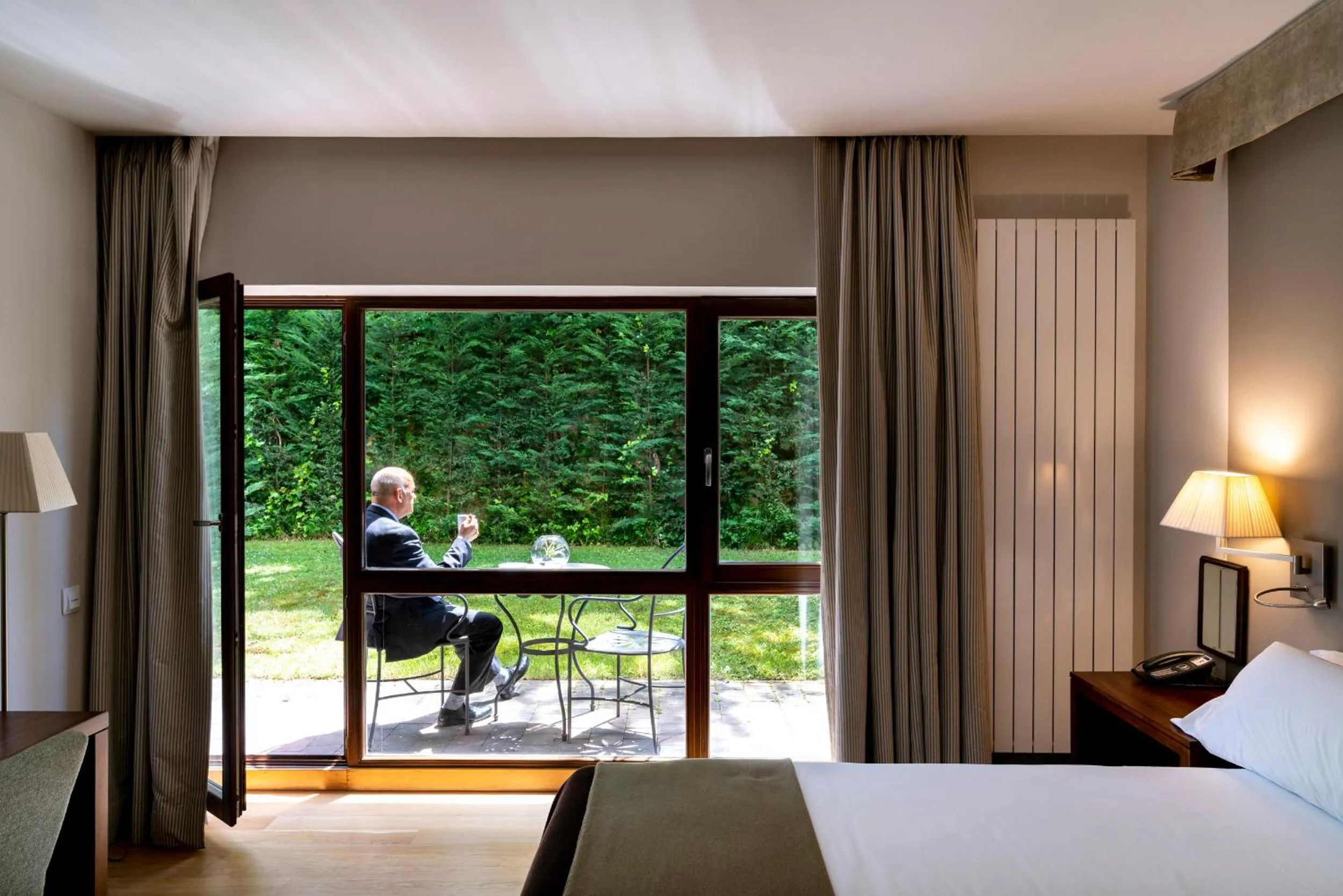 Bedroom, Bed in Parador de Argómaniz