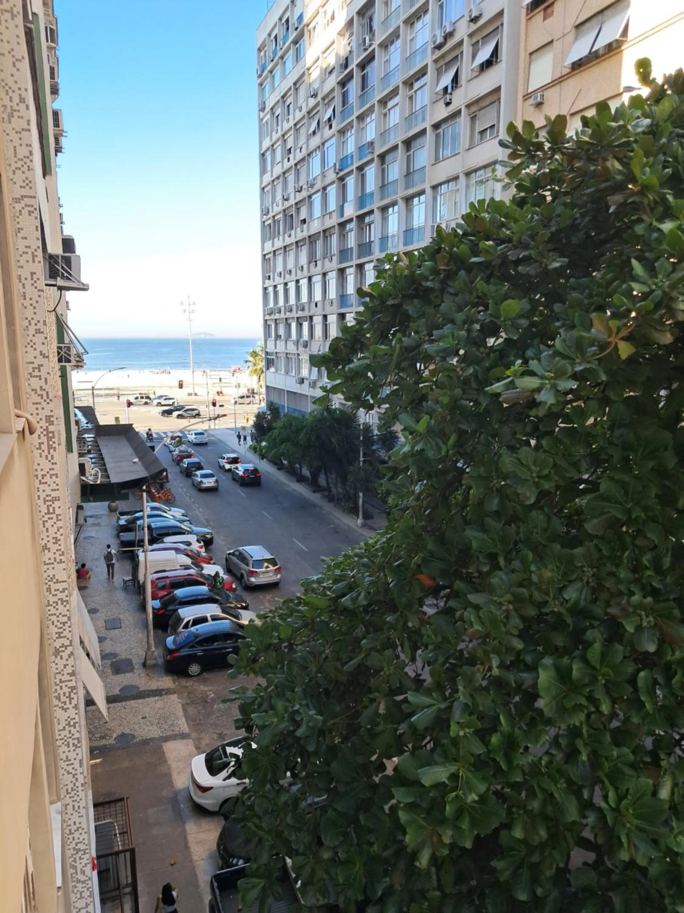 Sea view in Copacabana Quadríssima da Praia