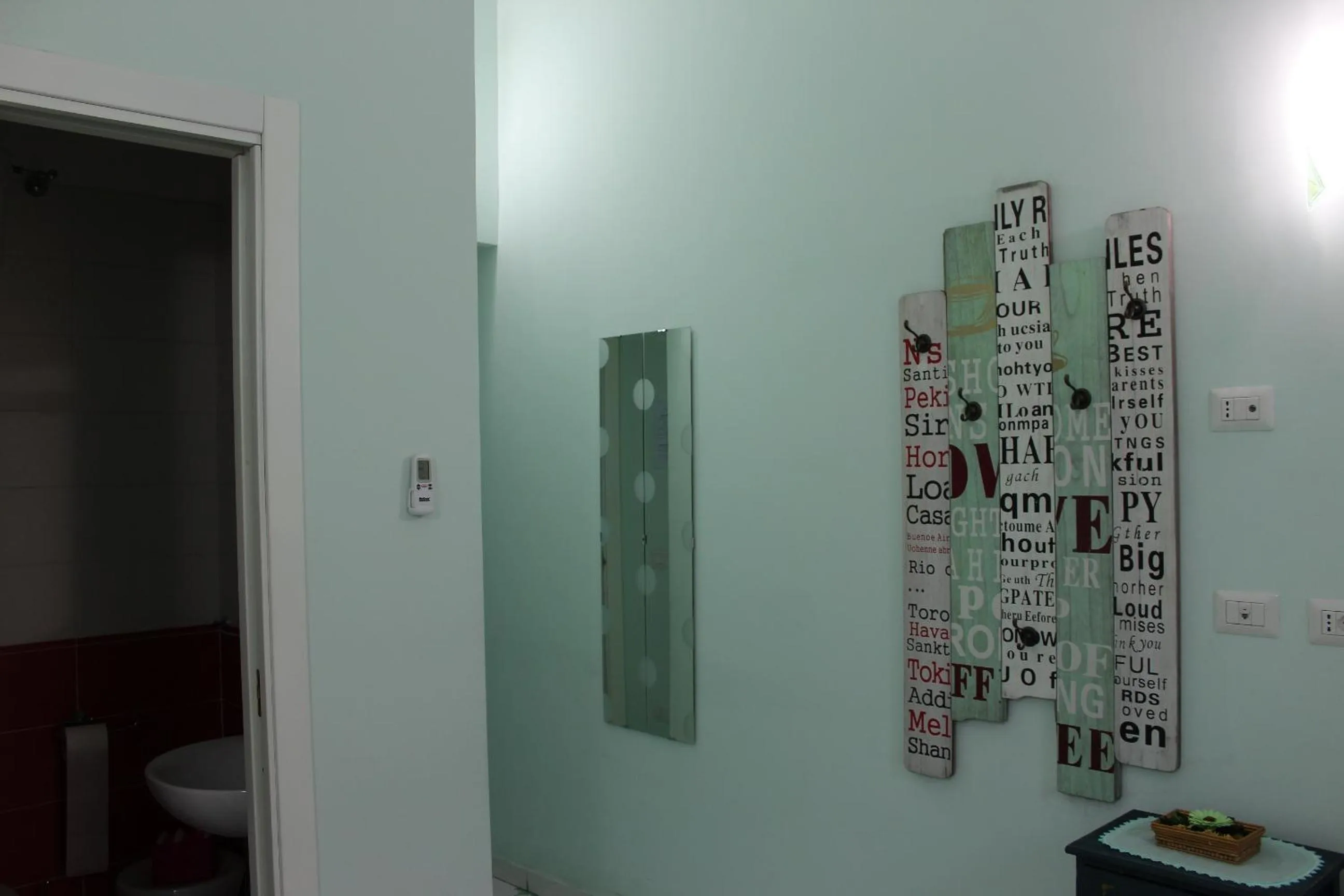 Decorative detail in Viaggio a Napoli B&B