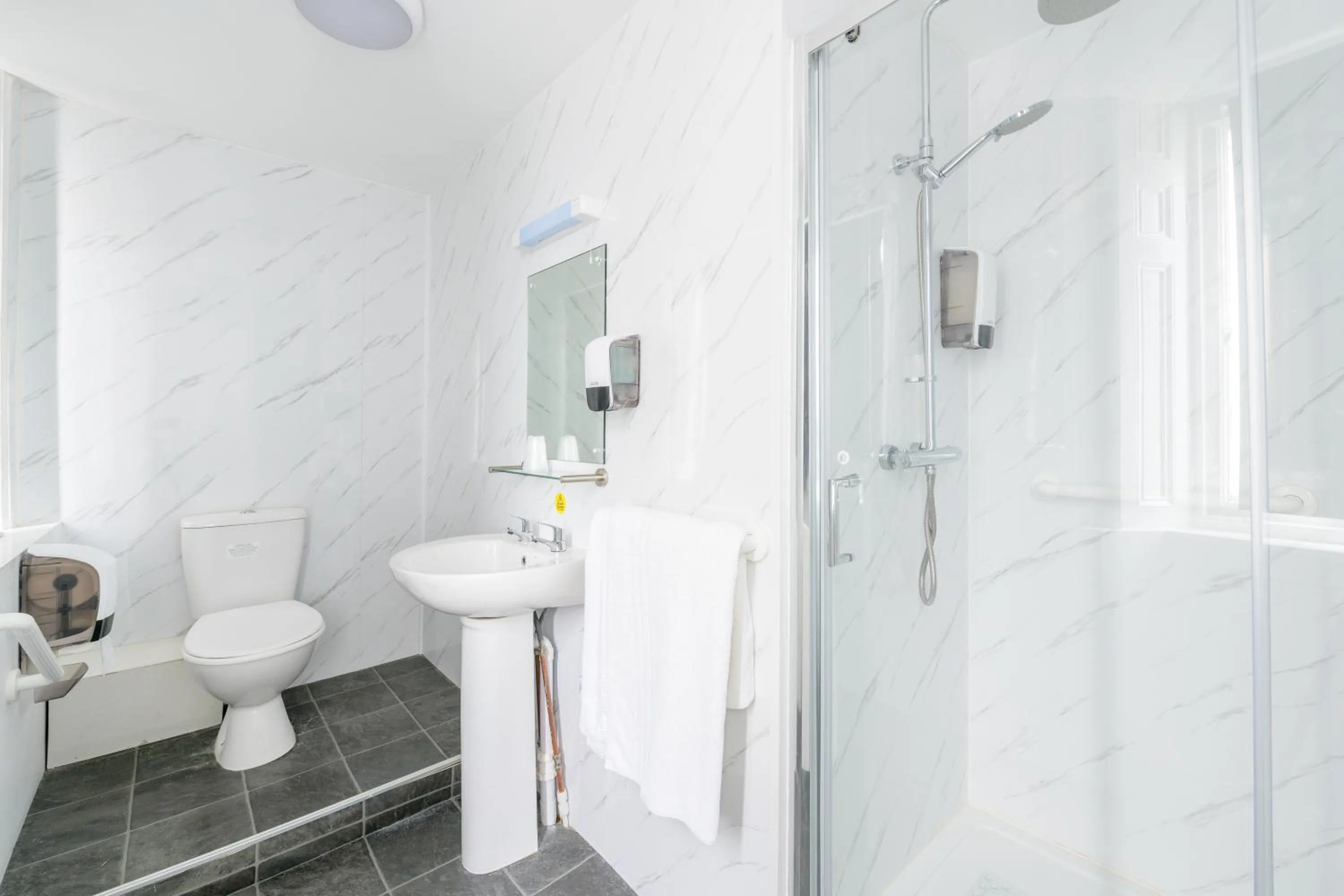 Bathroom in The Esplanade Hotel