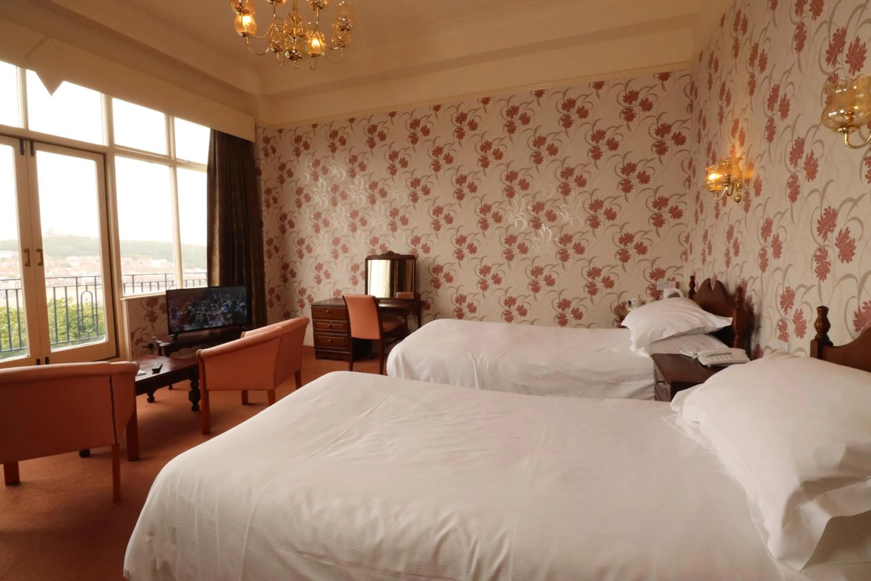 Photo of the whole room, Bed in The Esplanade Hotel