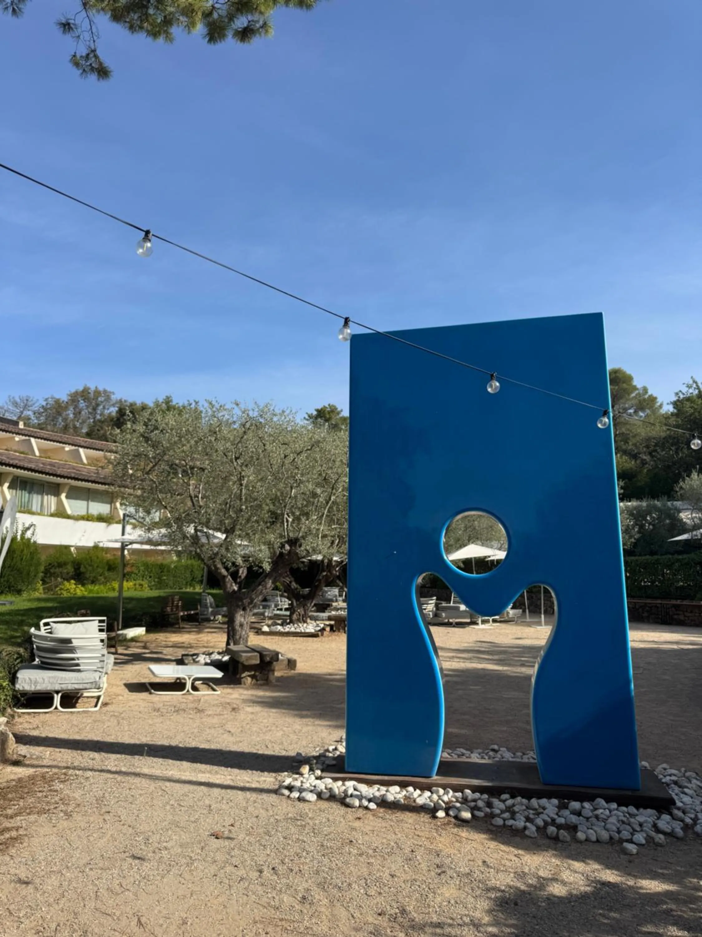 Garden in Hotel Restaurant La Vague de Saint Paul