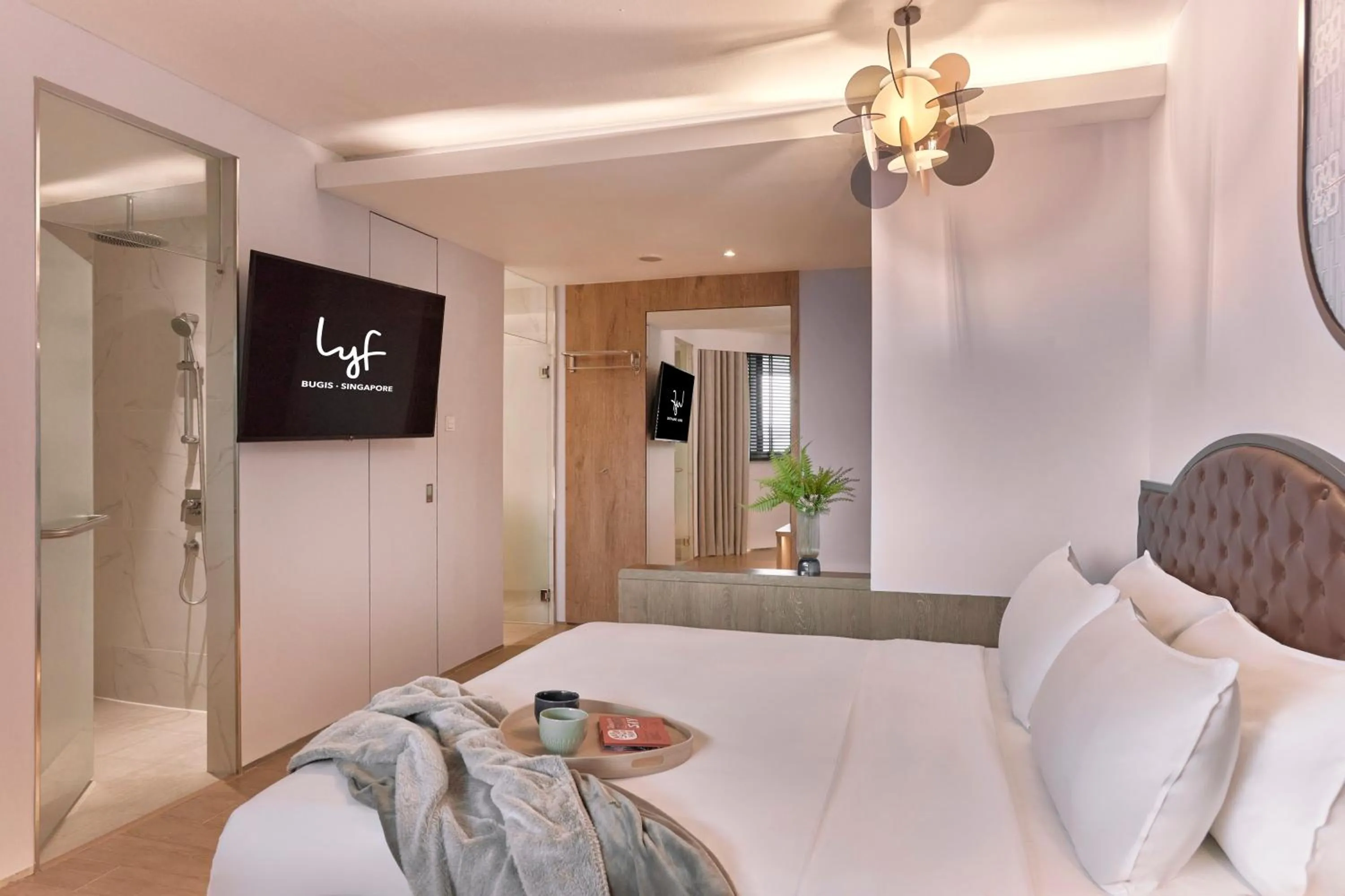 Bed in lyf Bugis Singapore managed by The Ascott Ltd