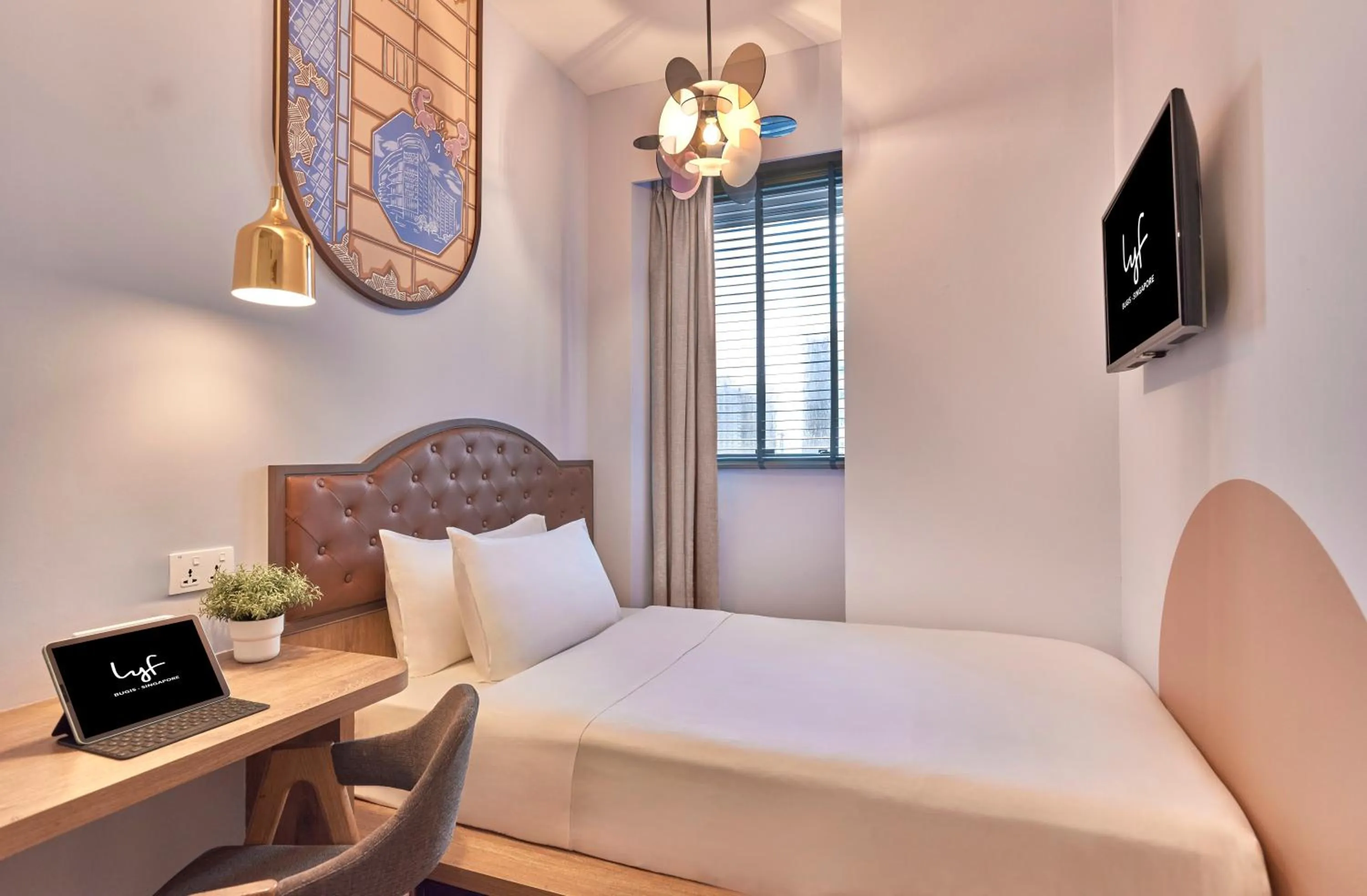 Bed in lyf Bugis Singapore managed by The Ascott Ltd