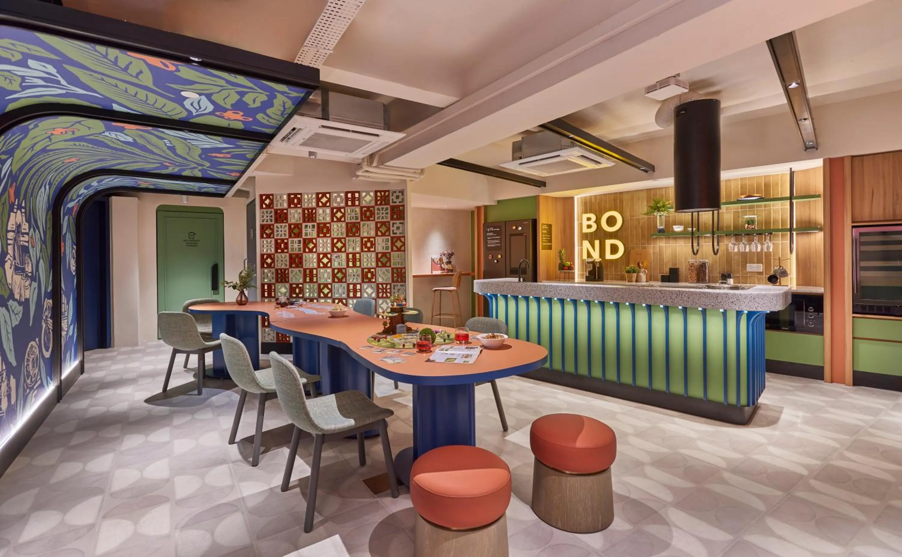 Restaurant/places to eat in lyf Bugis Singapore managed by The Ascott Ltd