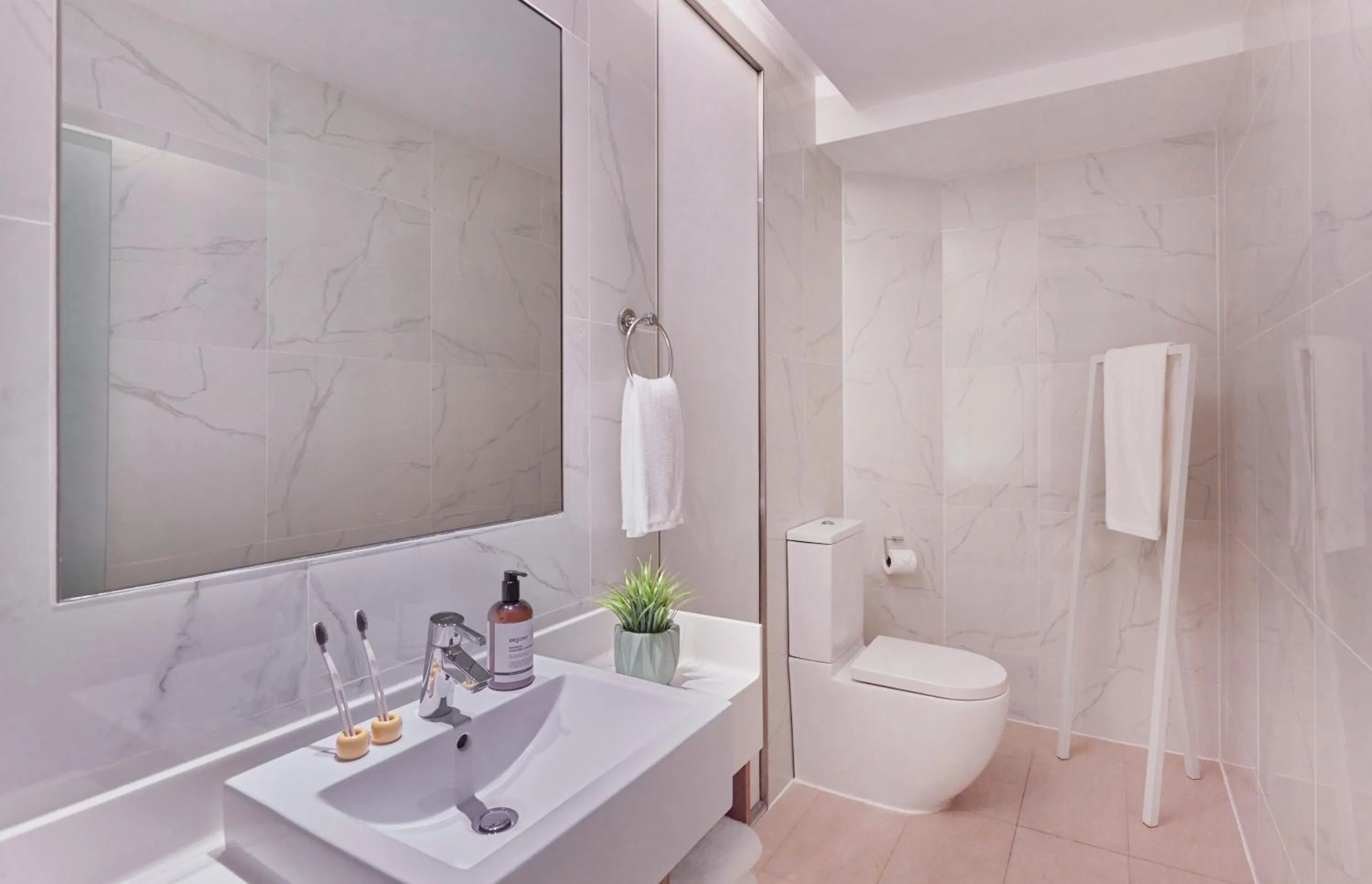 Toilet in lyf Bugis Singapore managed by The Ascott Ltd