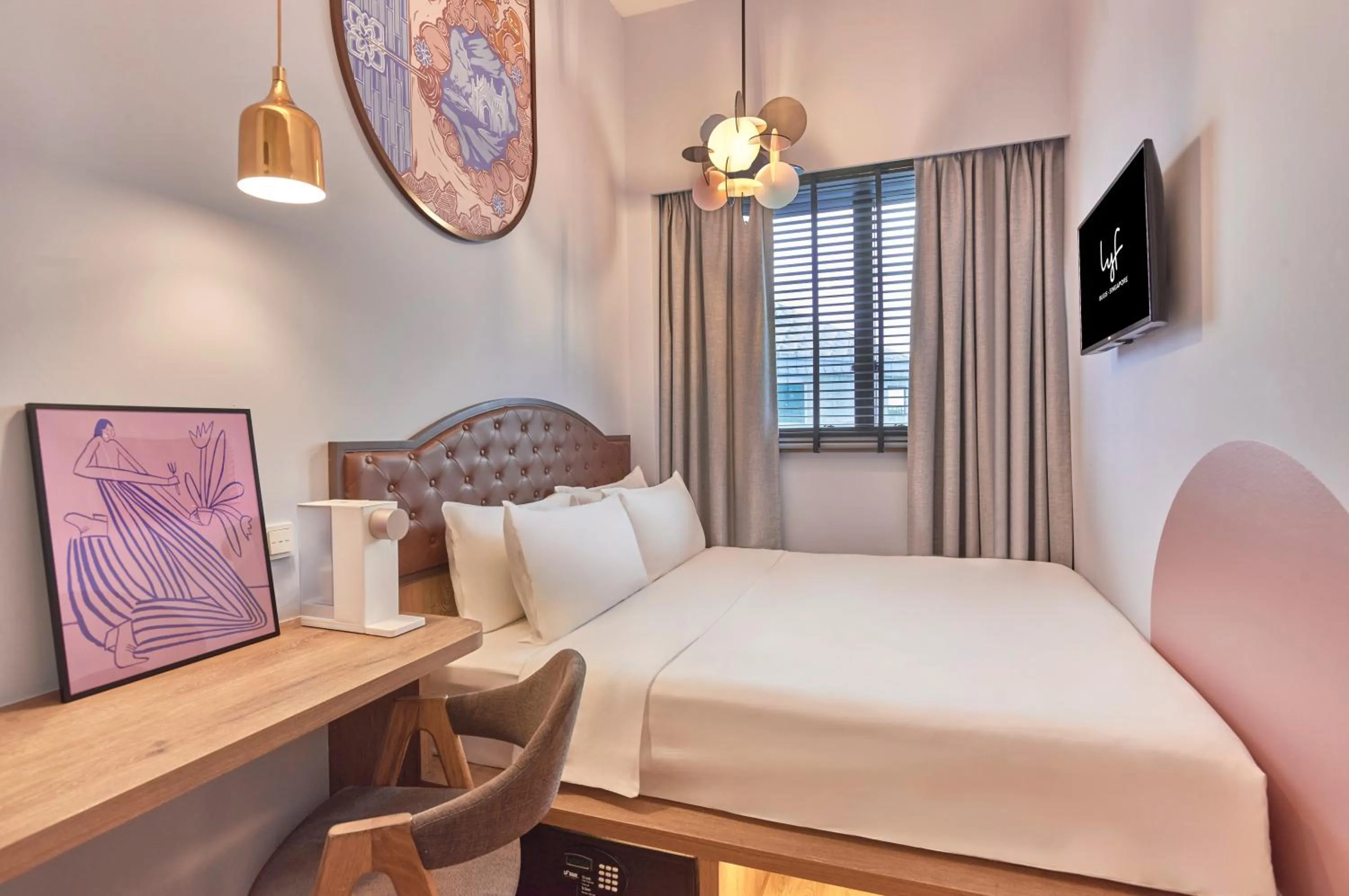 Bed in lyf Bugis Singapore managed by The Ascott Ltd