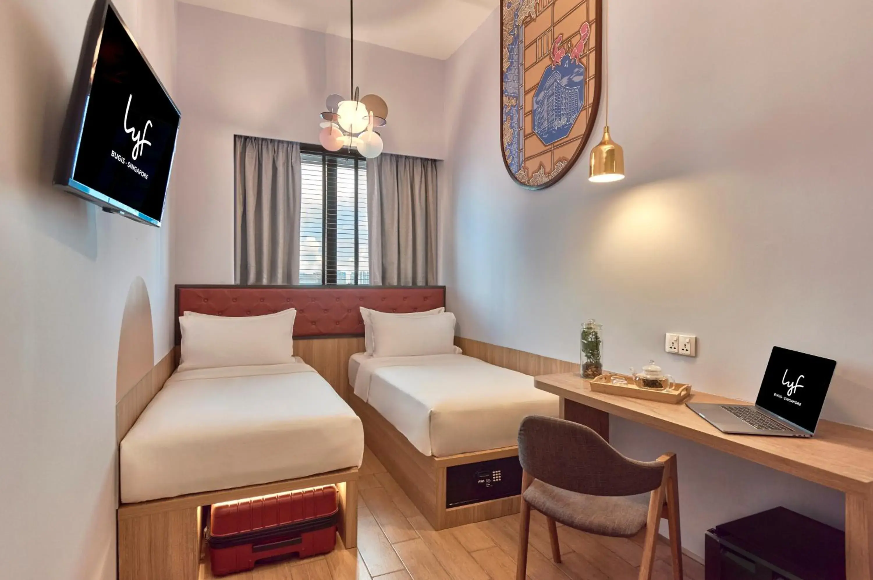 Bed in lyf Bugis Singapore managed by The Ascott Ltd Bed in lyf Bugis Singapore managed by The Ascott Ltd