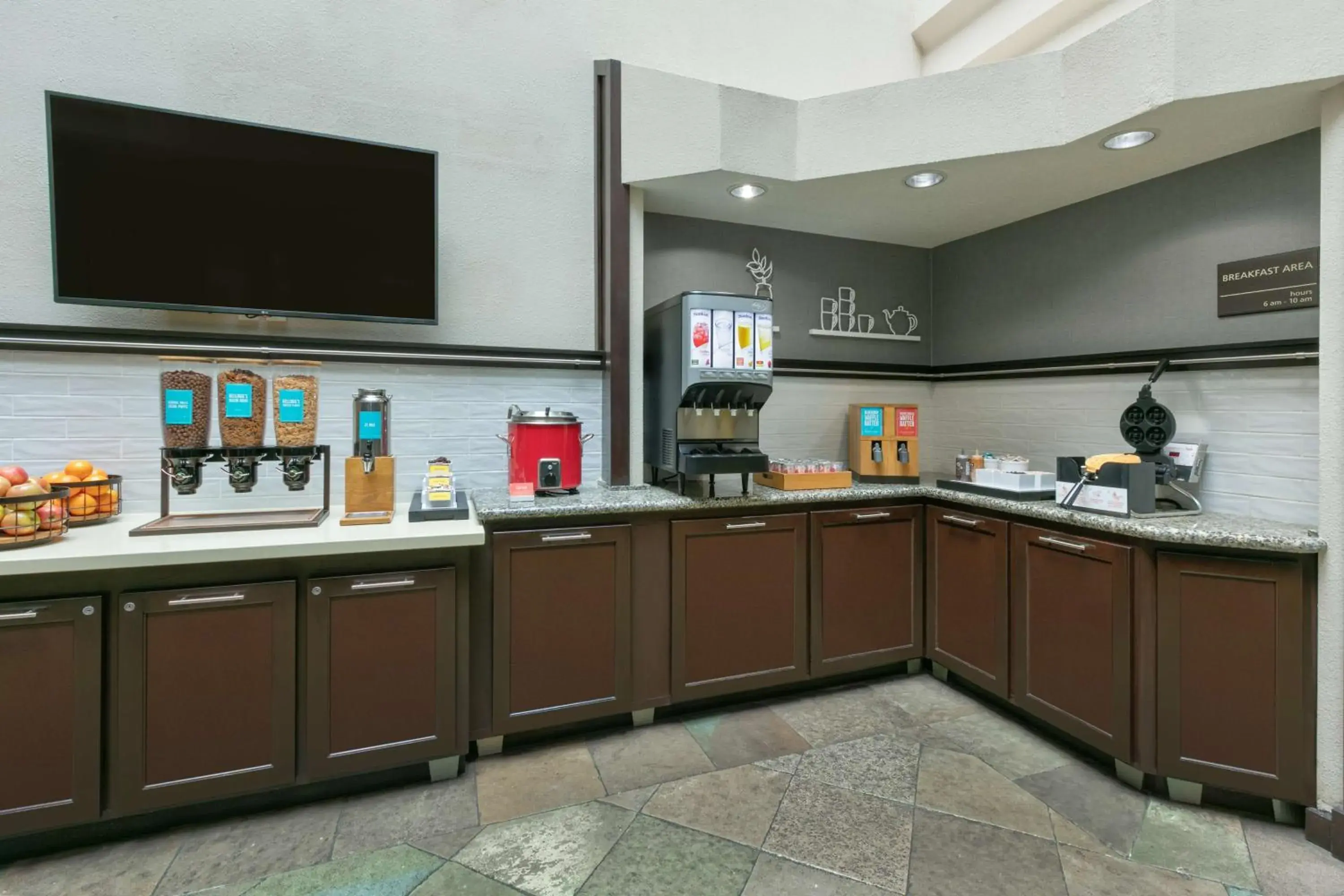 Breakfast in Hampton Inn Santa Cruz Breakfast in Hampton Inn Santa Cruz