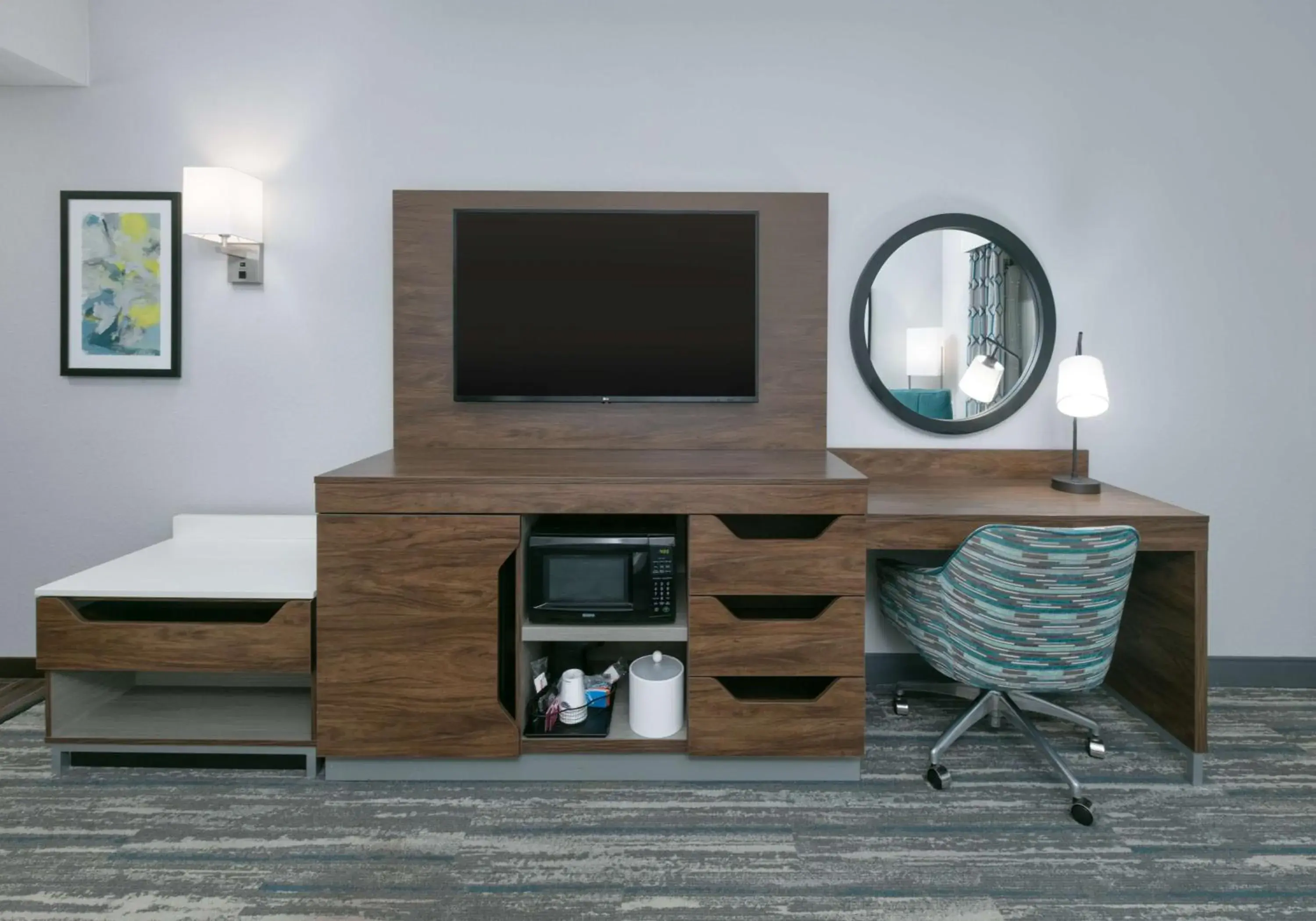 Bedroom in Hampton Inn Santa Cruz Bedroom in Hampton Inn Santa Cruz