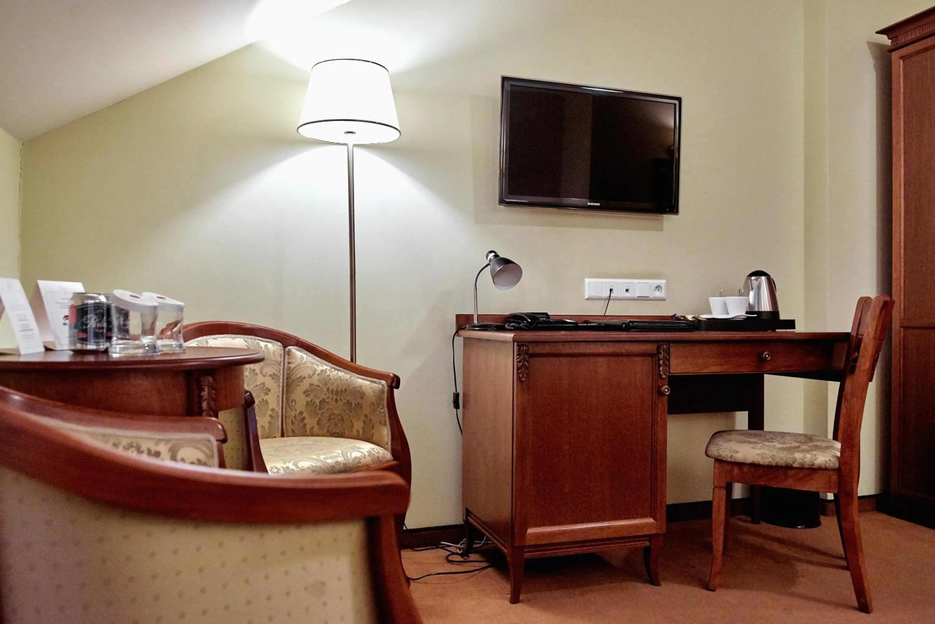 Coffee/tea facilities in Hotel Koronny