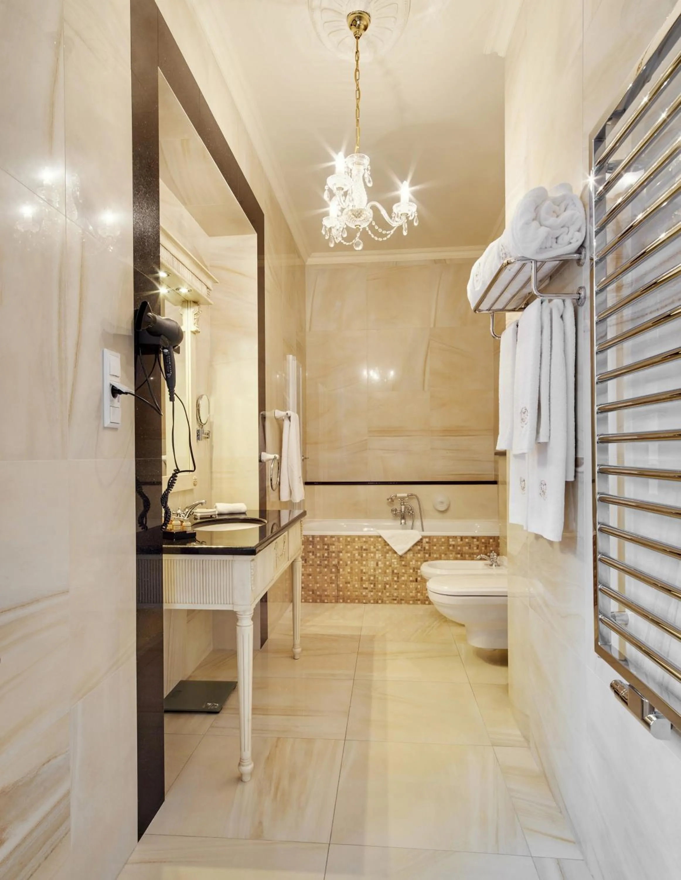 Bathroom in Hotel Koronny