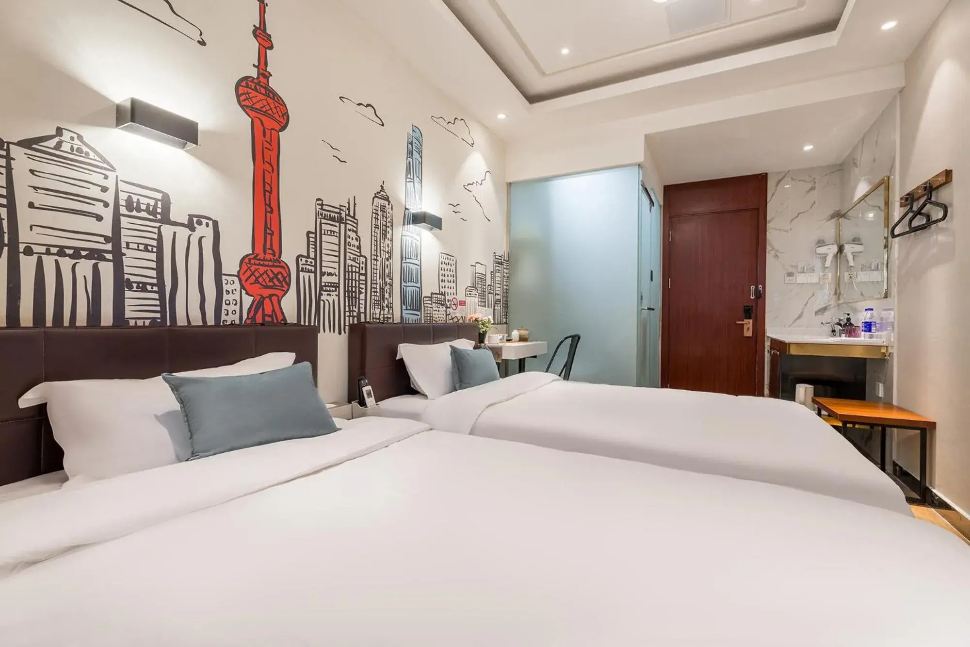 Bed in Meego Yes Hotel Bed in Meego Yes Hotel