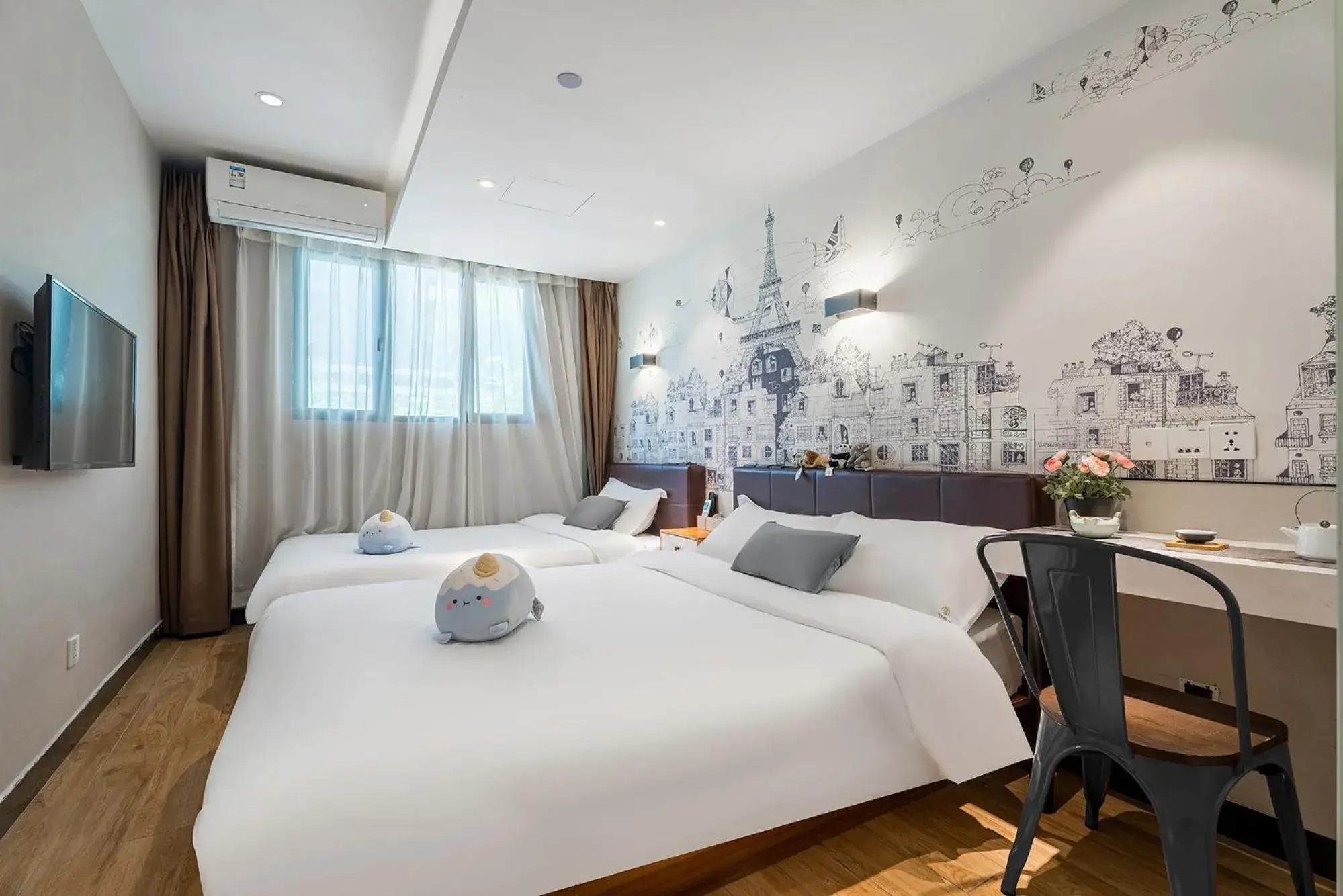 Bed in Meego Yes Hotel Bed in Meego Yes Hotel