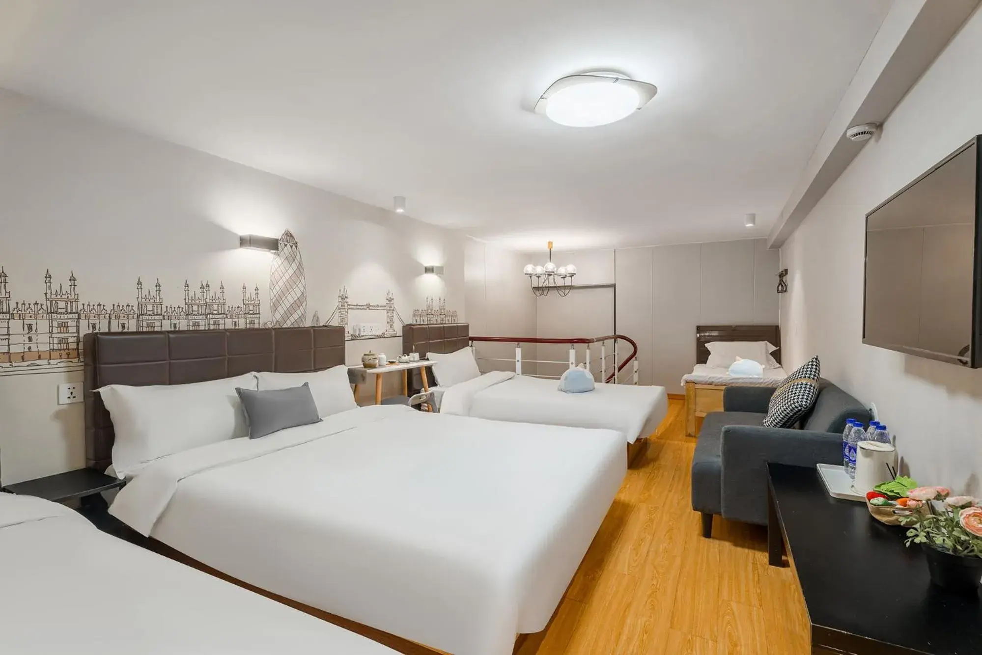 Bed in Meego Yes Hotel Bed in Meego Yes Hotel