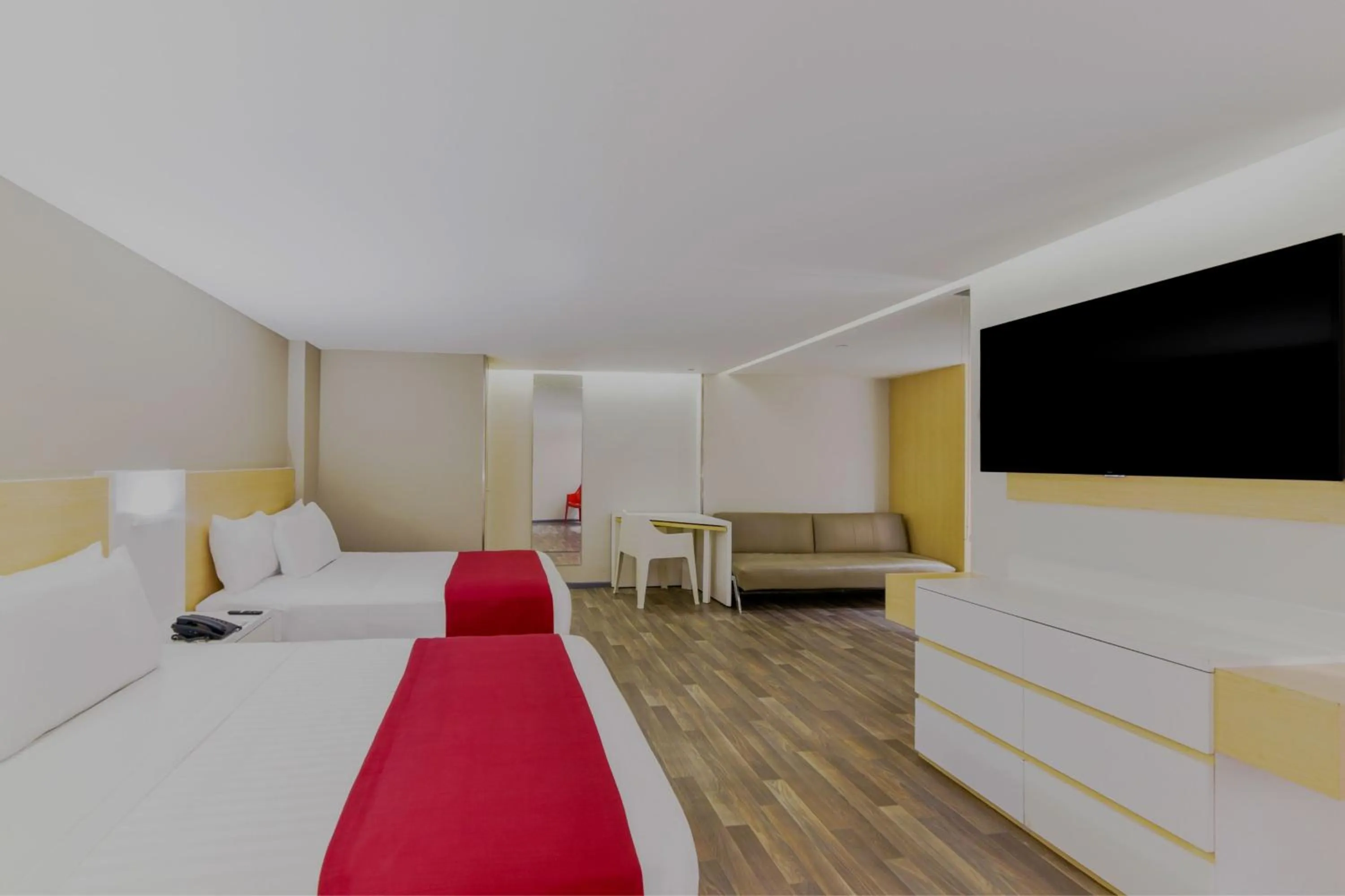 Photo of the whole room, Bed in City Express by Marriott Ciudad de México Alameda