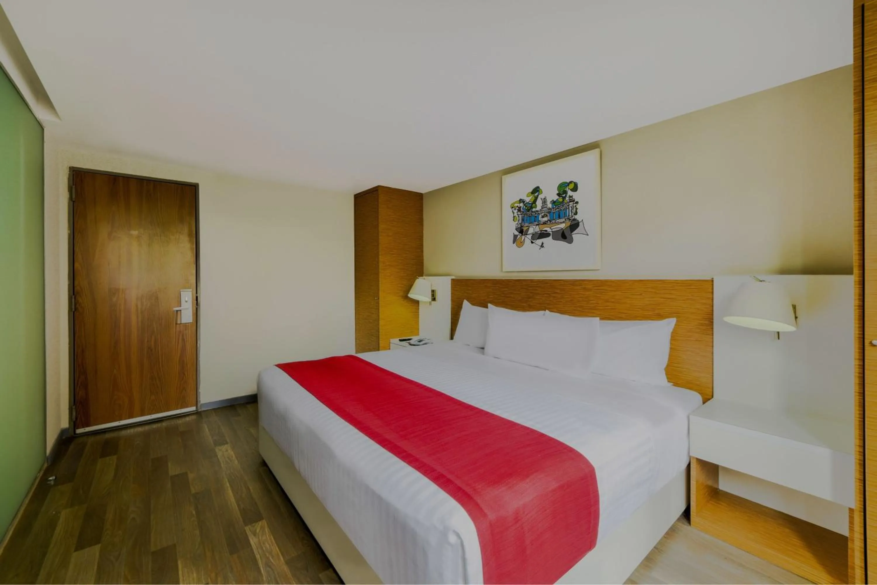 Photo of the whole room, Bed in City Express by Marriott Ciudad de México Alameda