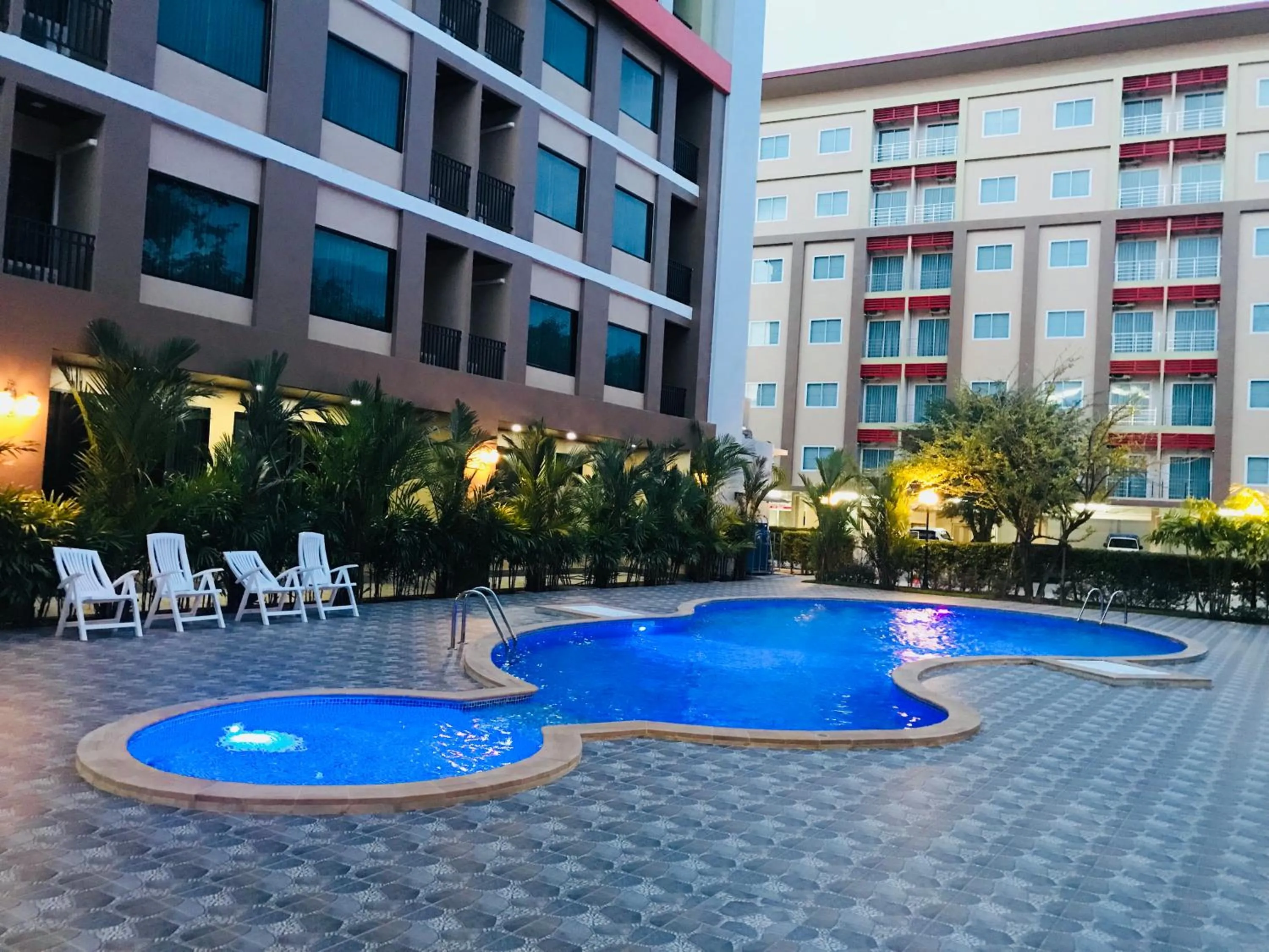 Swimming pool in ATK Garden Hills